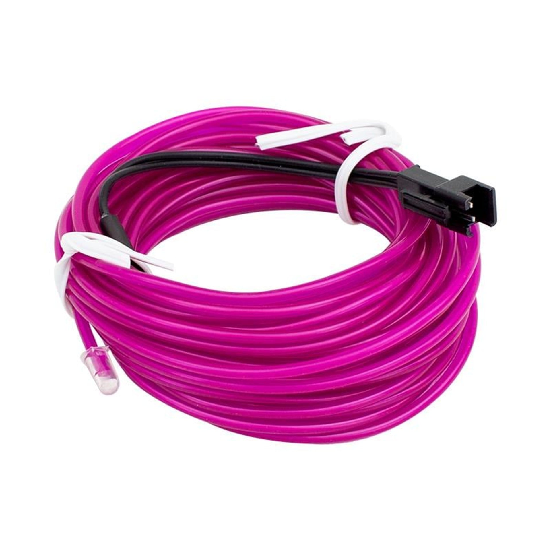 Powermaster Powermaster 5 Metre 5 Volt USB Adaptörlü Neon Mor İp Aydınlatma PM-6082 - Neon Şerit Led