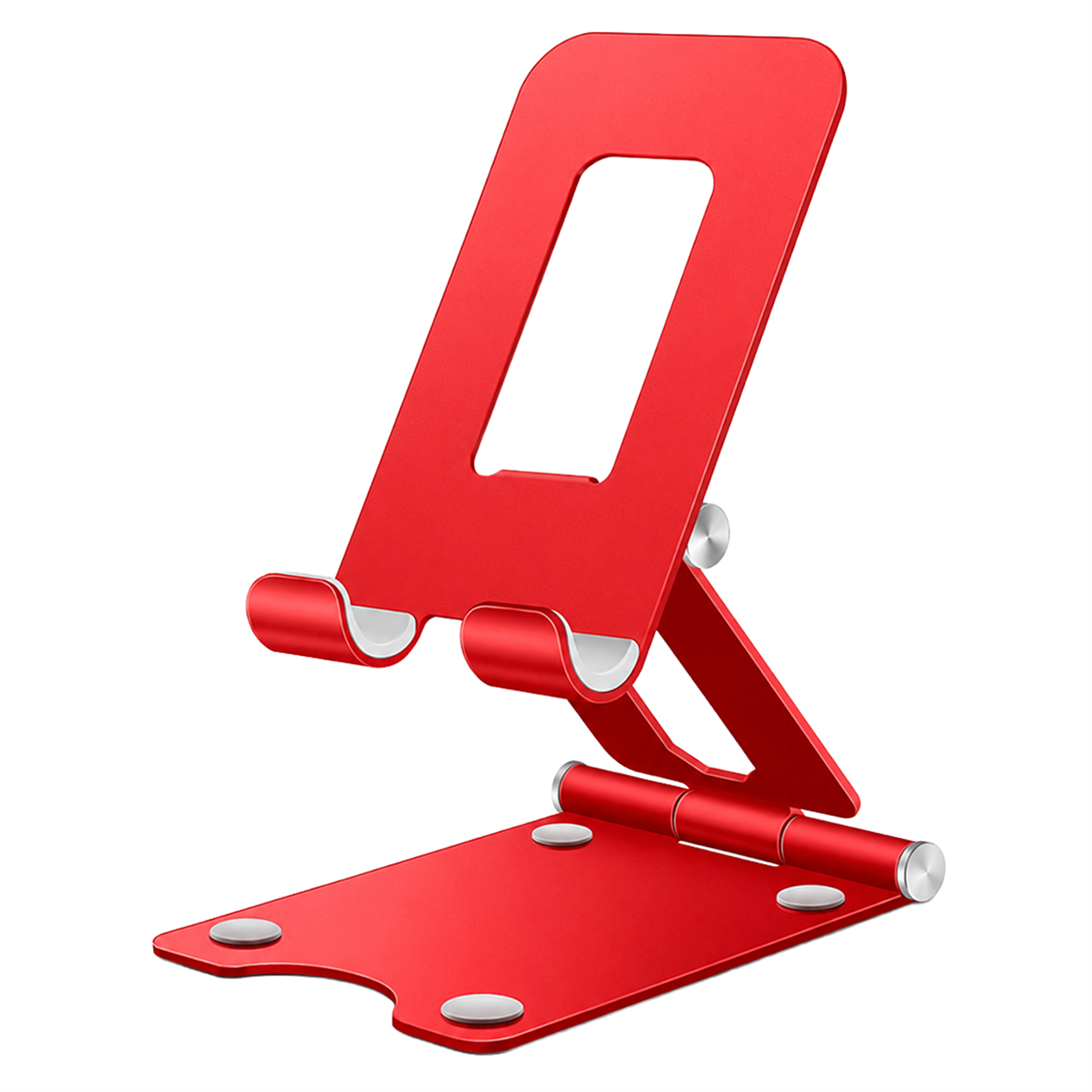 Powermaster Powermaster A30 Masaüstü Metal Telefon Stand Tutacağı Çift Eksenli Katlanabilir - Telefon Tutacakları
