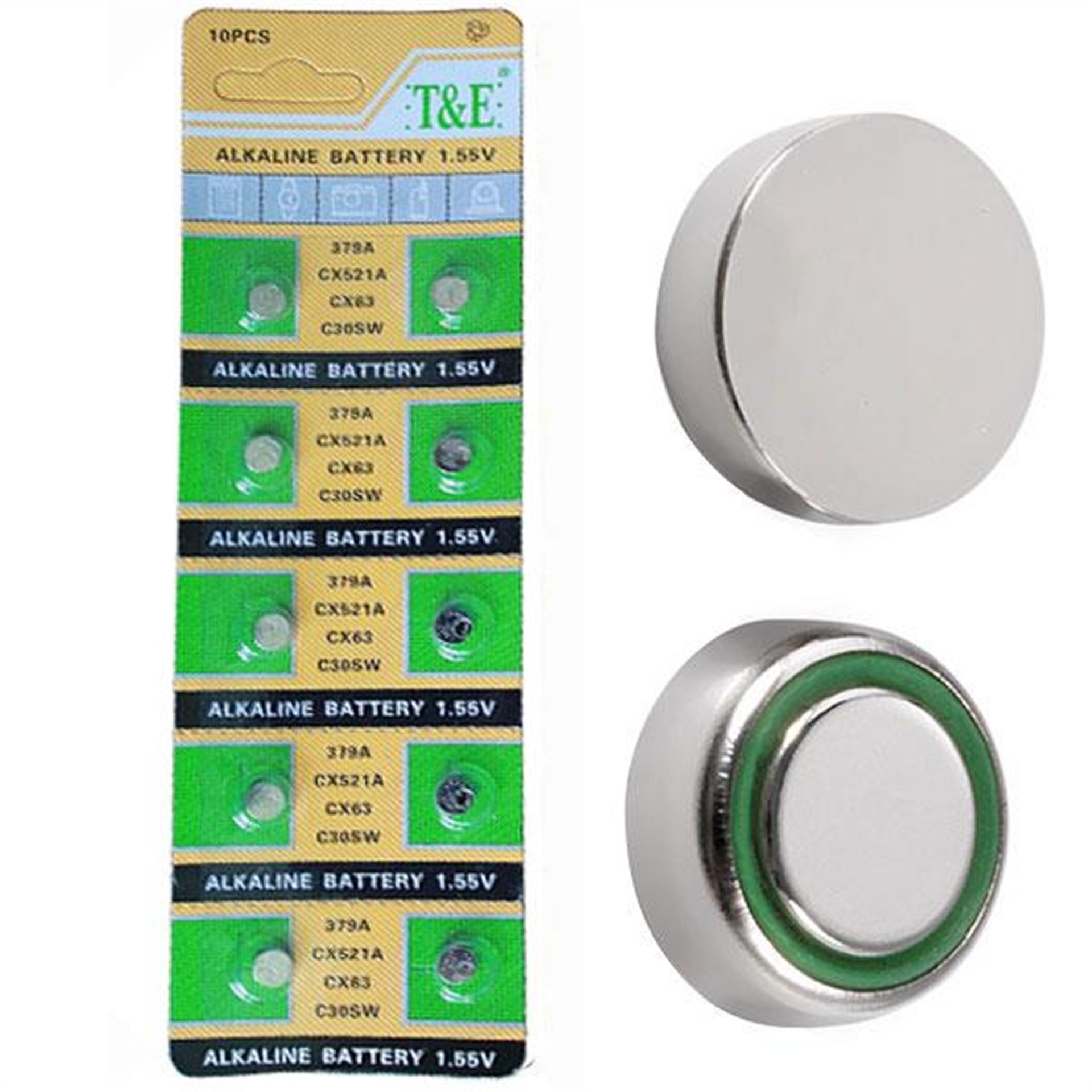 Powermaster PowerMaster AG0/LR521 Alkalin Düğme Pil (10lu Paket) - Piller