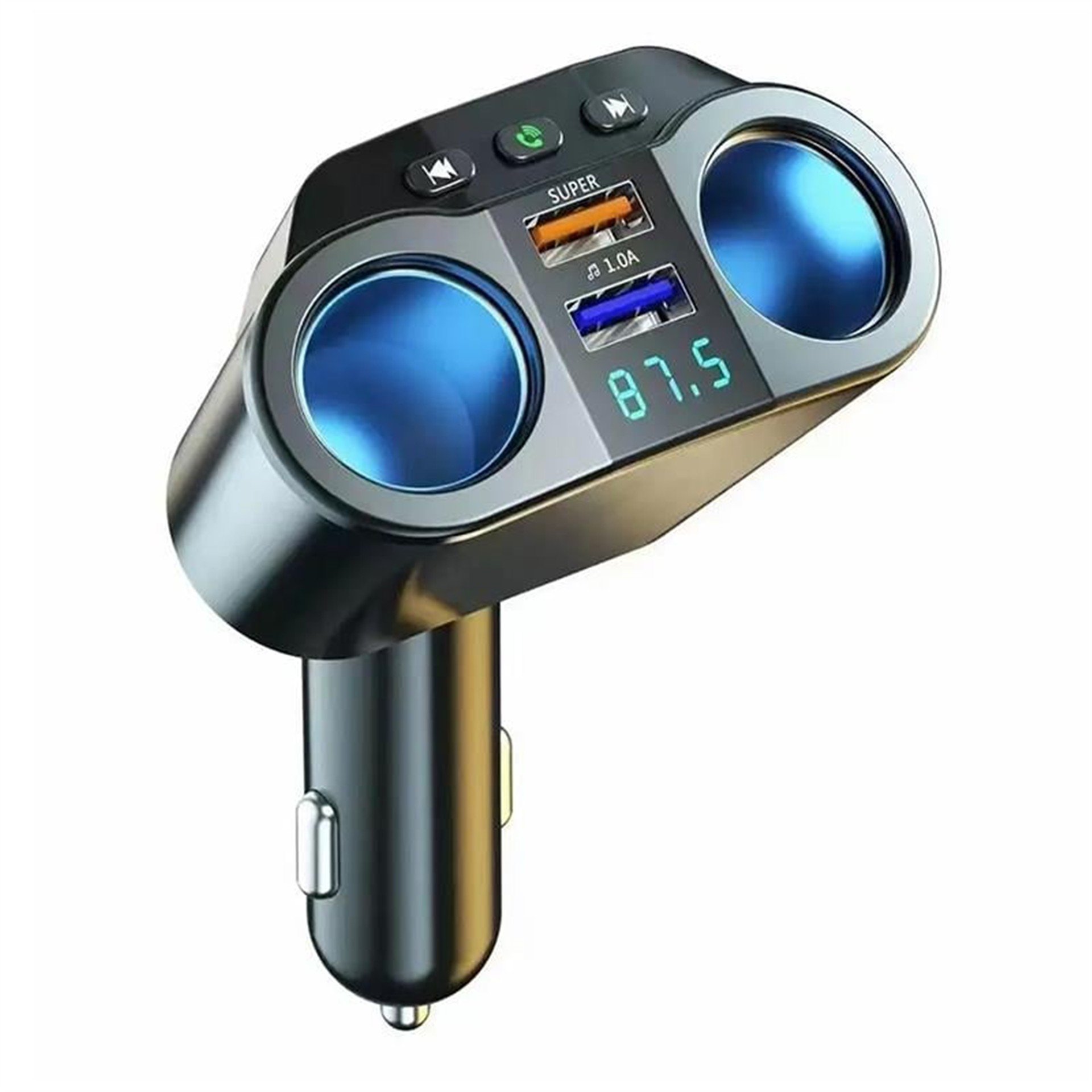 Powermaster Powermaster Araç Çakmaklık USB Şarj Mp3 Player - FM Transmitter