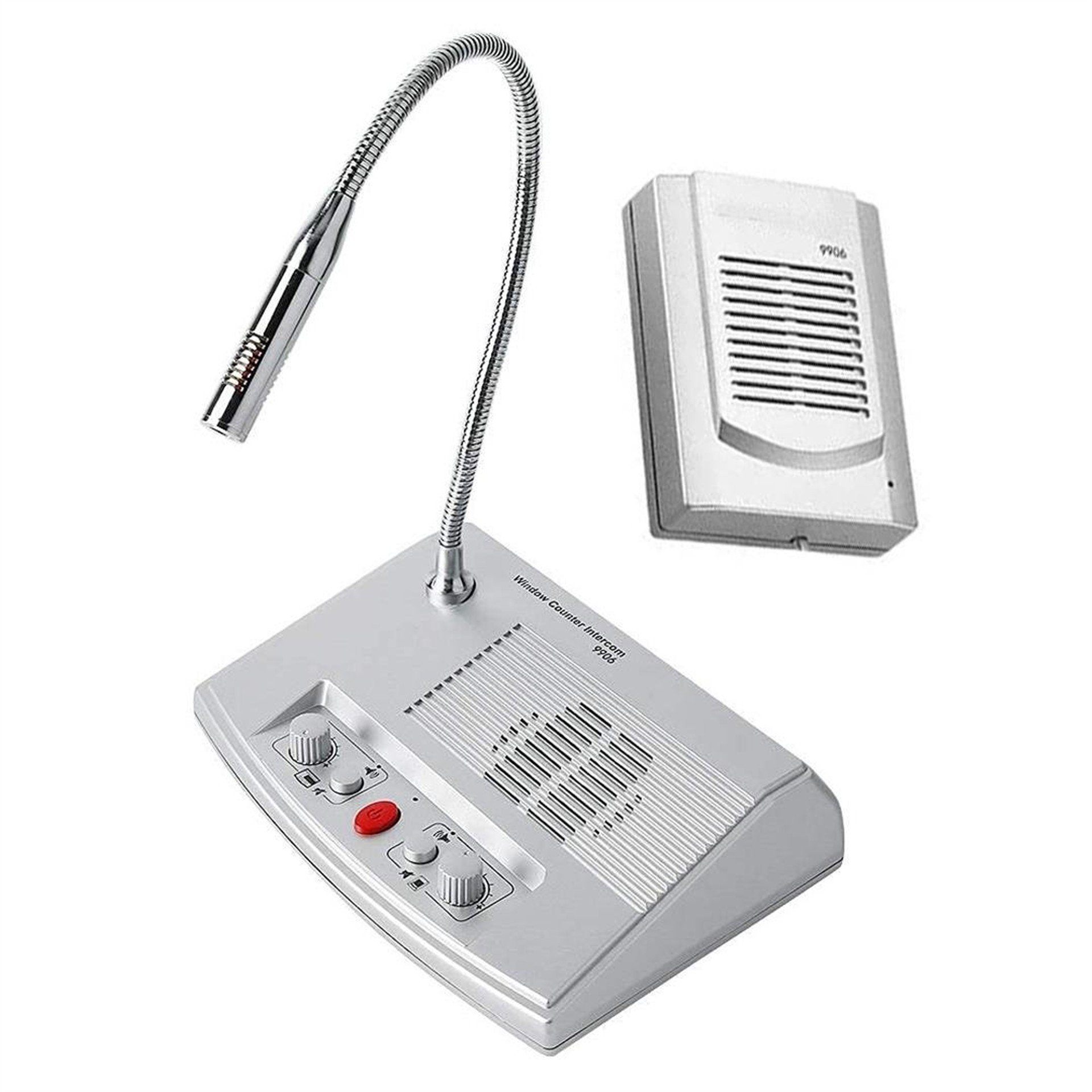 Powermaster Powermaster DA-240 Çift Yönlü Vezne Gişe Mikrofon Seti - Kürsü Mikrofonları