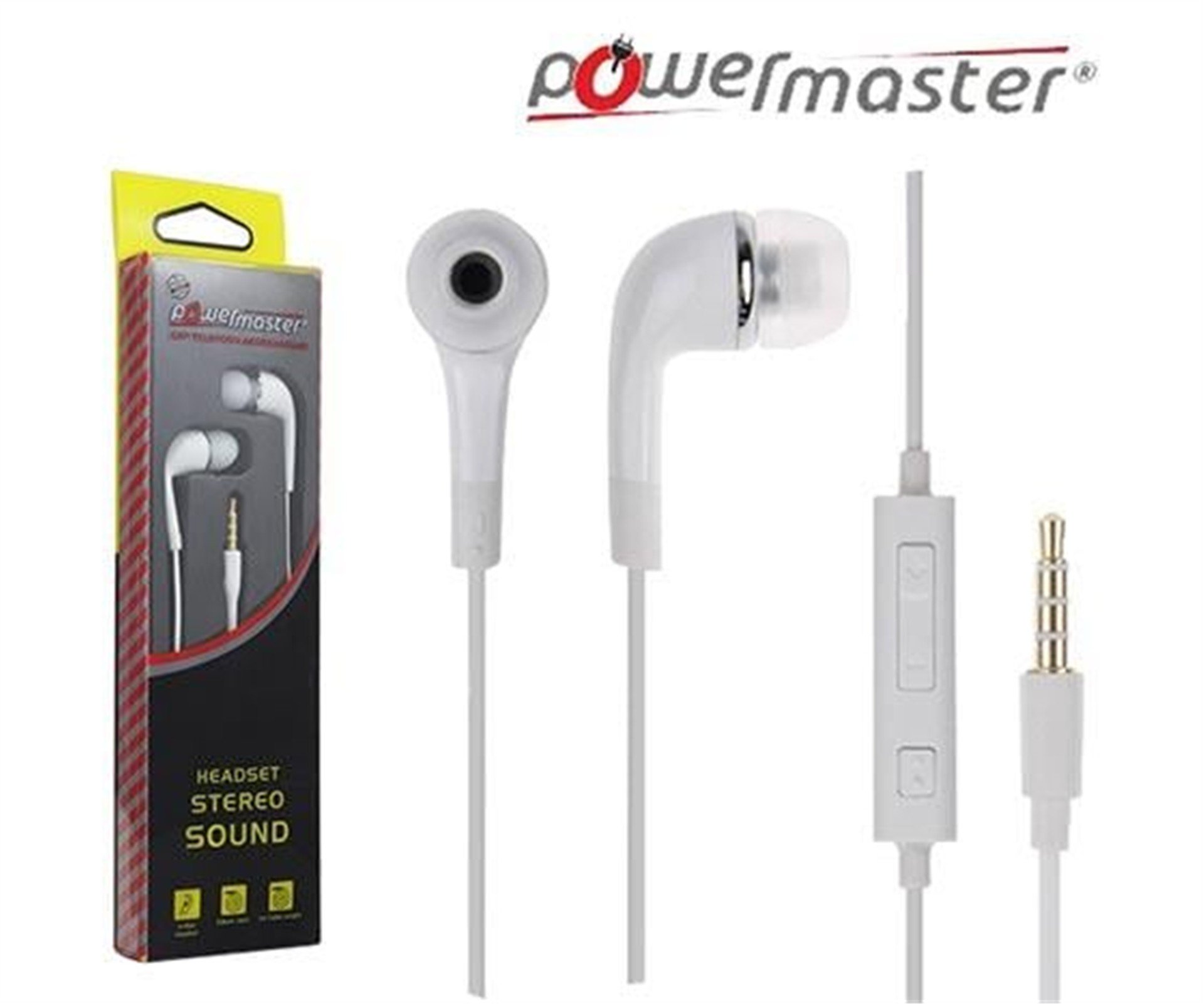 Powermaster Powermaster Earphone Kulaklık - Telefon Kulaklıkları