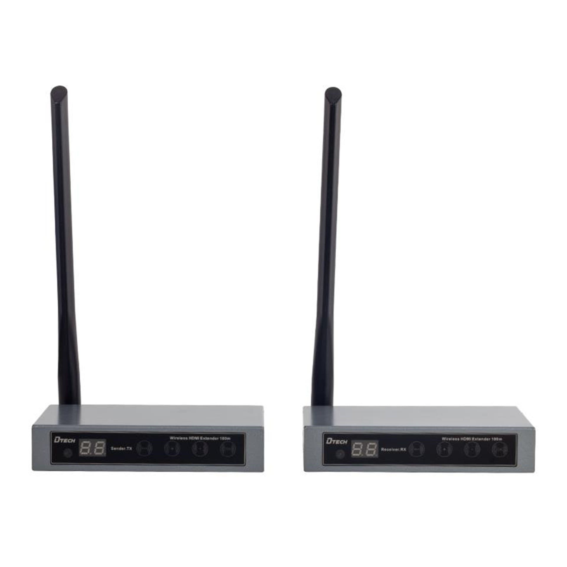 Powermaster Powermaster HDMI Kablosuz Extender 100 Metre Uzatıcı PM-19866 - Çevirici Dağıtıcı