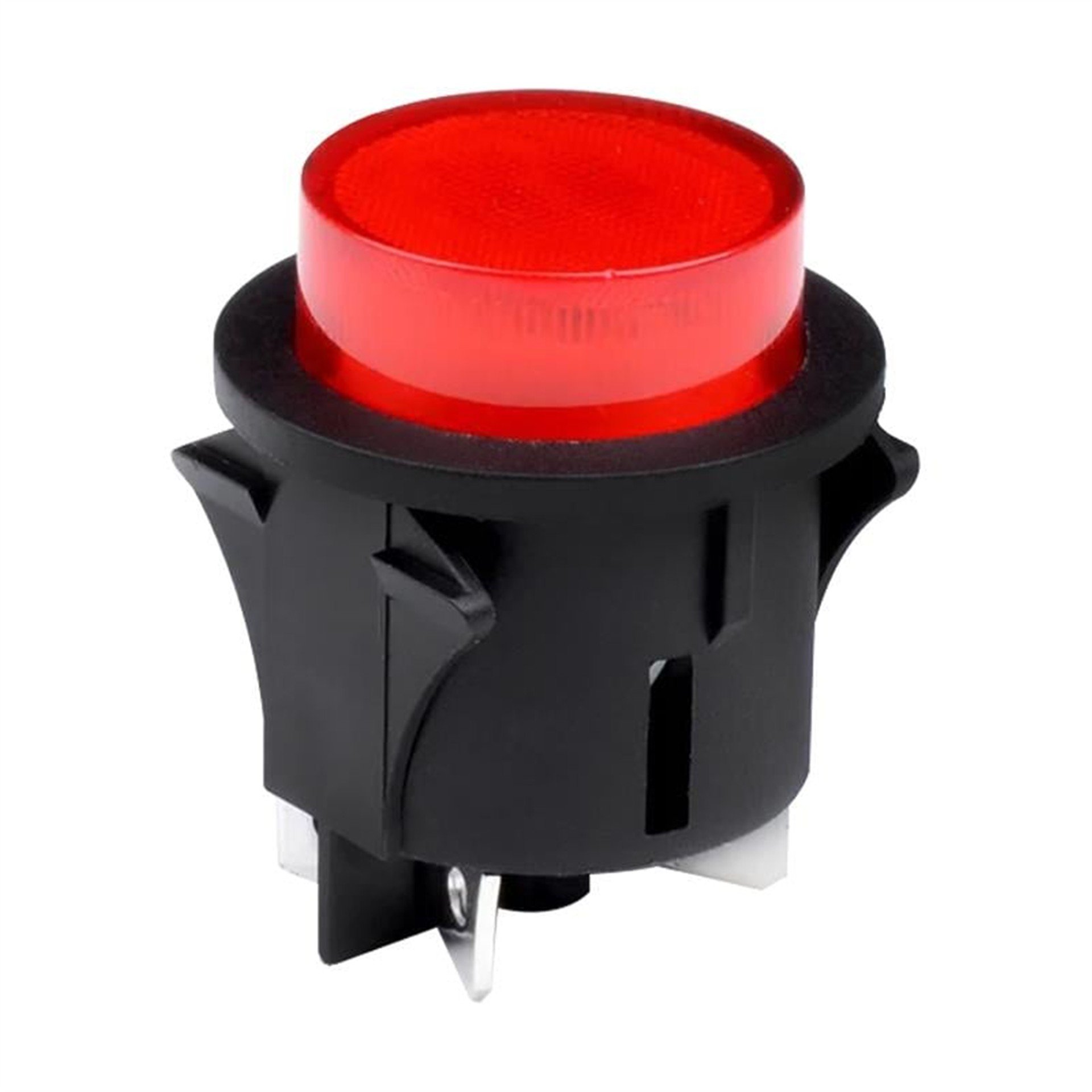 Powermaster PowerMaster IC-180G Anahtar Basmalı 4 Pin Kalıcı Yuvarlak 25 Mm - Fiş - Jack - Şase - Buton - Konnektör