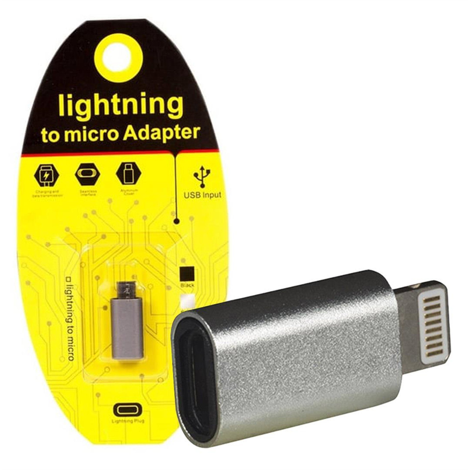 Powermaster PowerMaster IPhone Lightnıng TO Samsung MICRO-USB Çevirici OTG Aparat - Çevirici ve Dönüştürücü