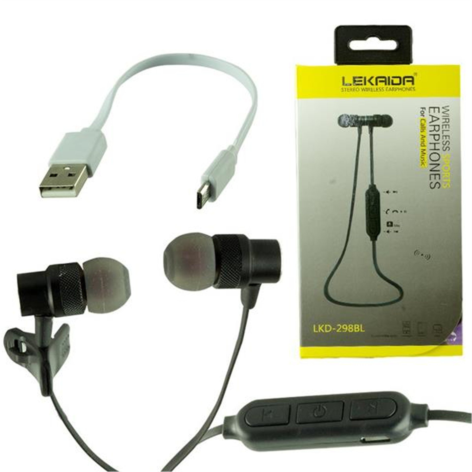 Powermaster Powermaster LKD-298BL Mikrofonlu Wireless Bluetooth Kulaklık - Telefon Kulaklıkları