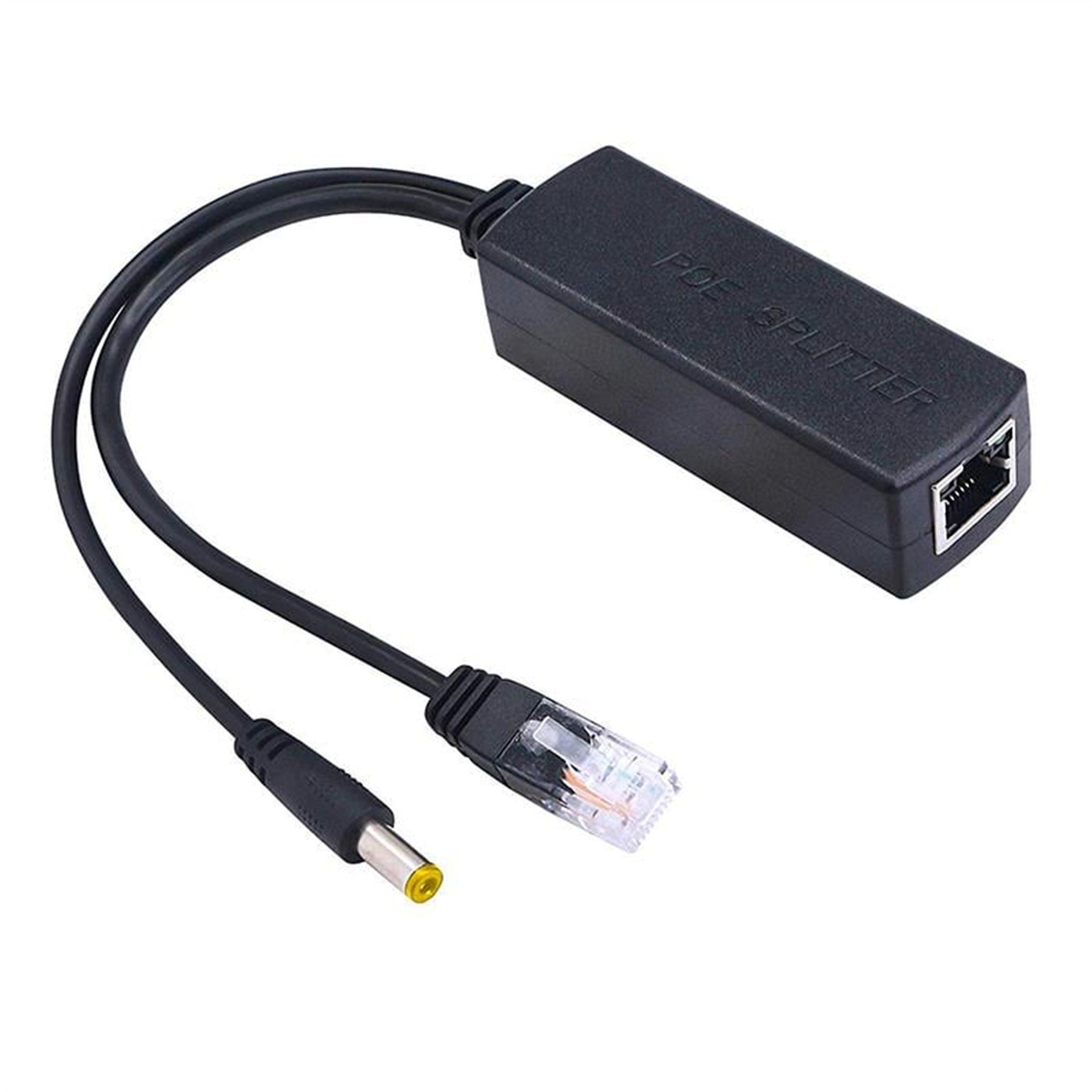 Powermaster PowerMaster PD48V IP Kamera POE Kablosu Aktif Poe Enjektör Splitter - Güvenlik Ekipmanları