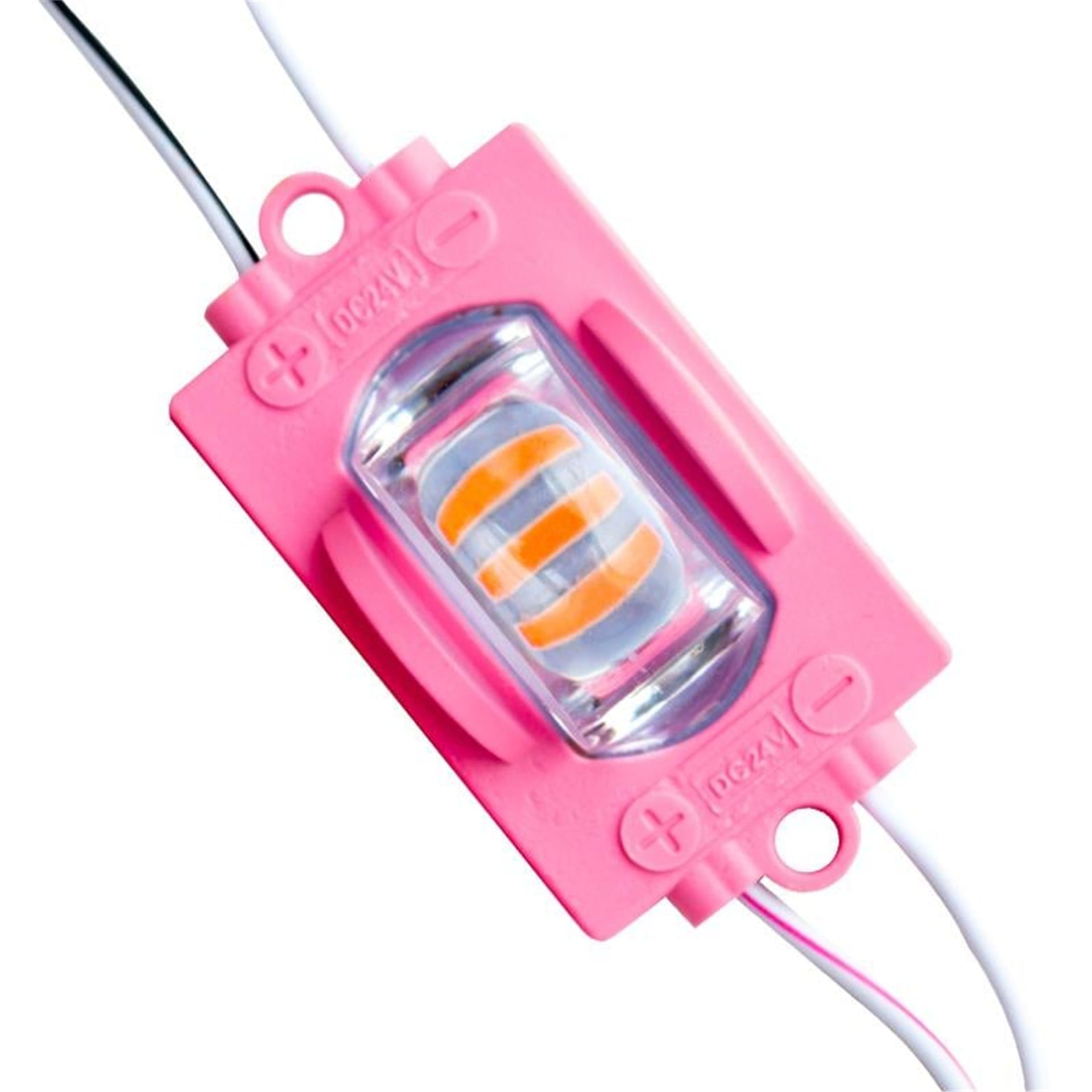 Powermaster Powermaster Pembe 24 Volt 1.4 Watt 2835 Modül Led 48*30 - Modül Led