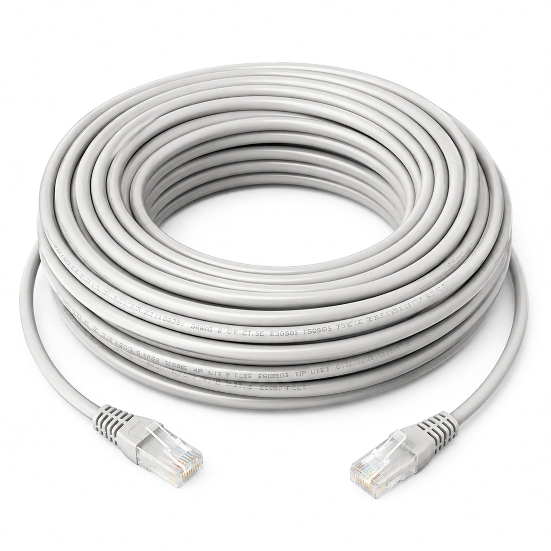 Reyonex Powermaster Pm-11162 Poşetli 40 Metre Beyaz Cat5 Kablo - Patch Kablolar