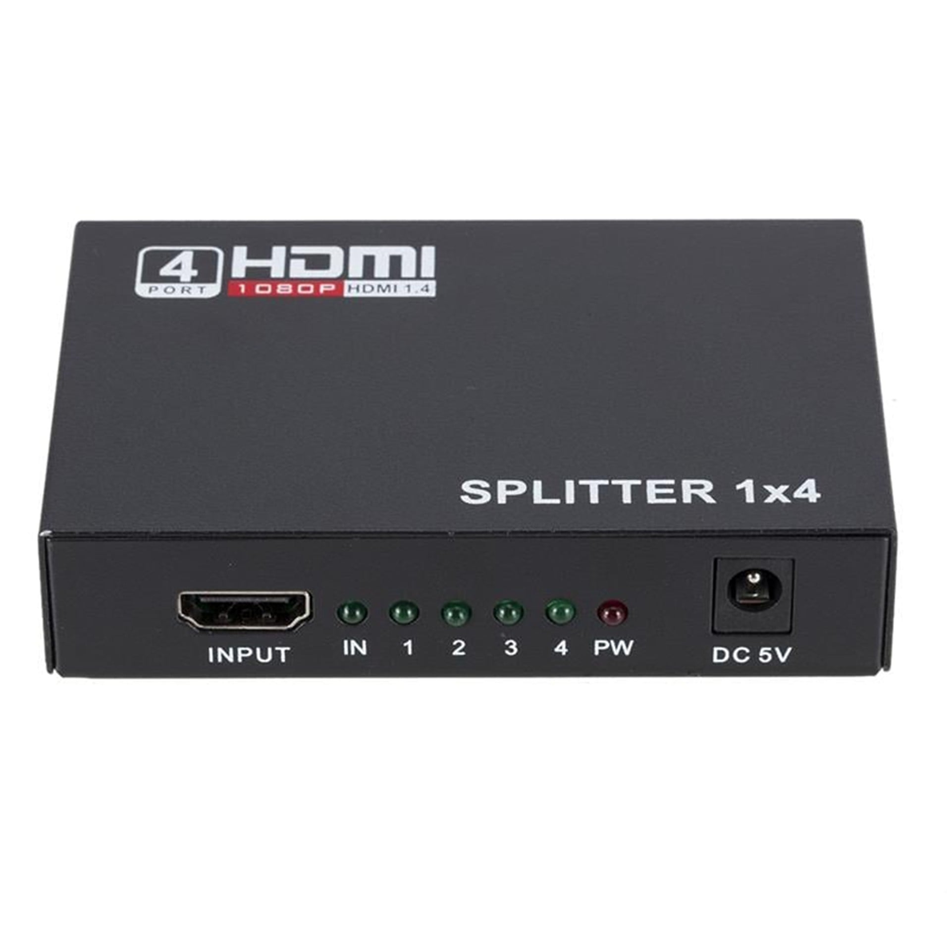 Powermaster PowerMaster PM-12081 4 Port HDMI Splitter Dağıtıcı 1.4V 1080P 4KX2K - Hdmi Dağıtıcı