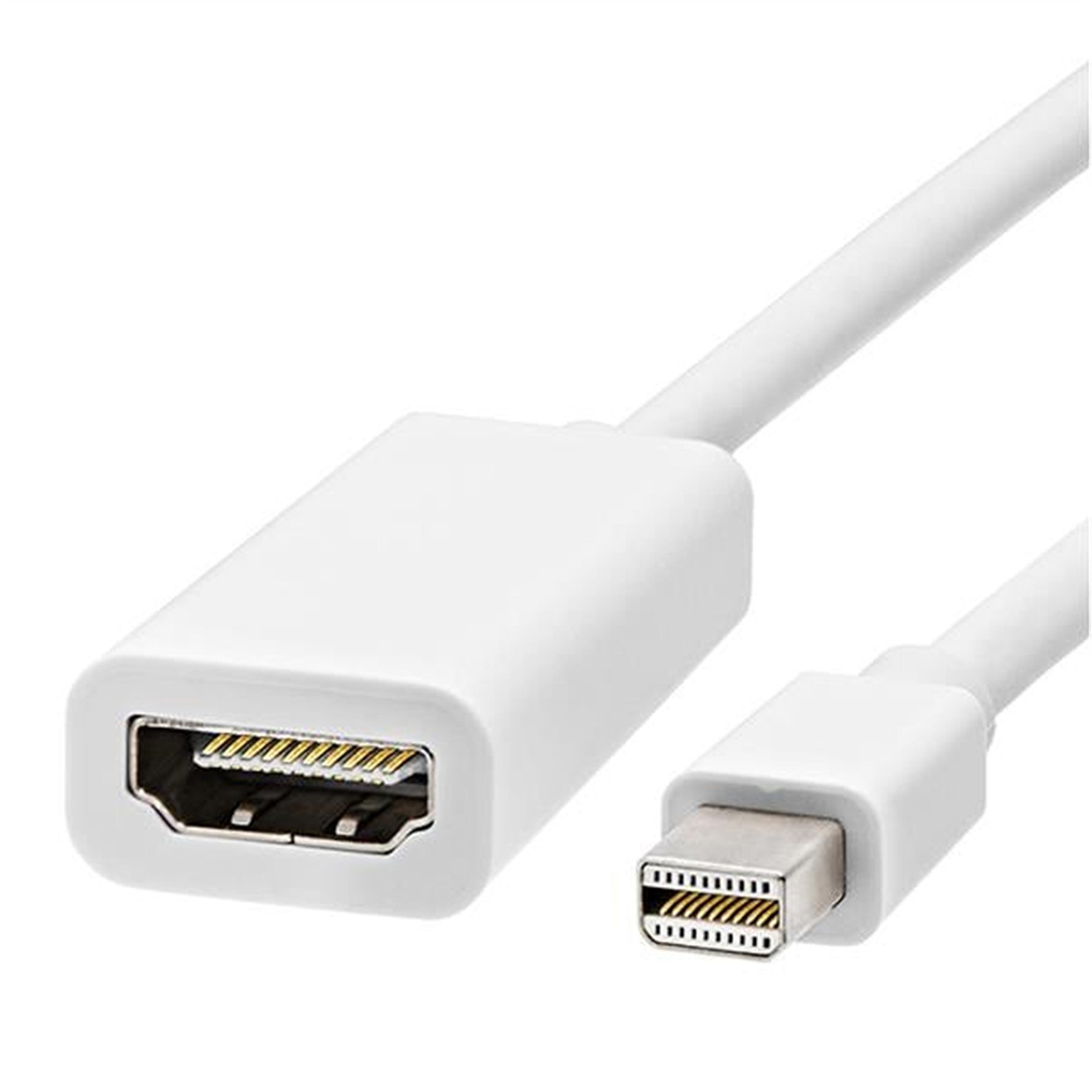 Powermaster Powermaster PM-12838 Mini Display To HDMI 15 Cm Çevirici Kablo - Çevirici Dağıtıcı
