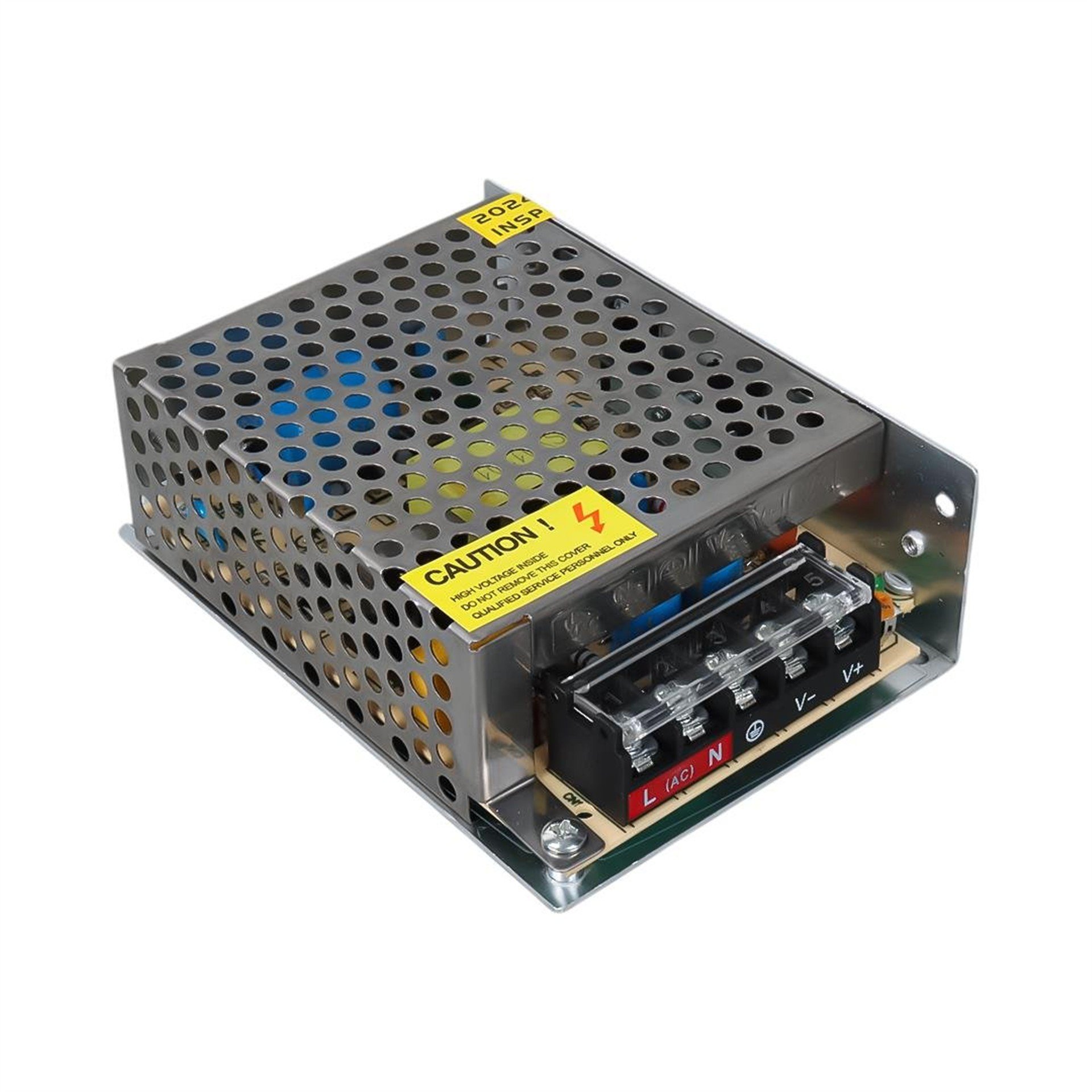 Powermaster Powermaster PM-14066 12 Volt - 5 Amper Metal Kasa Adaptör - Metal Kasa Adaptörler