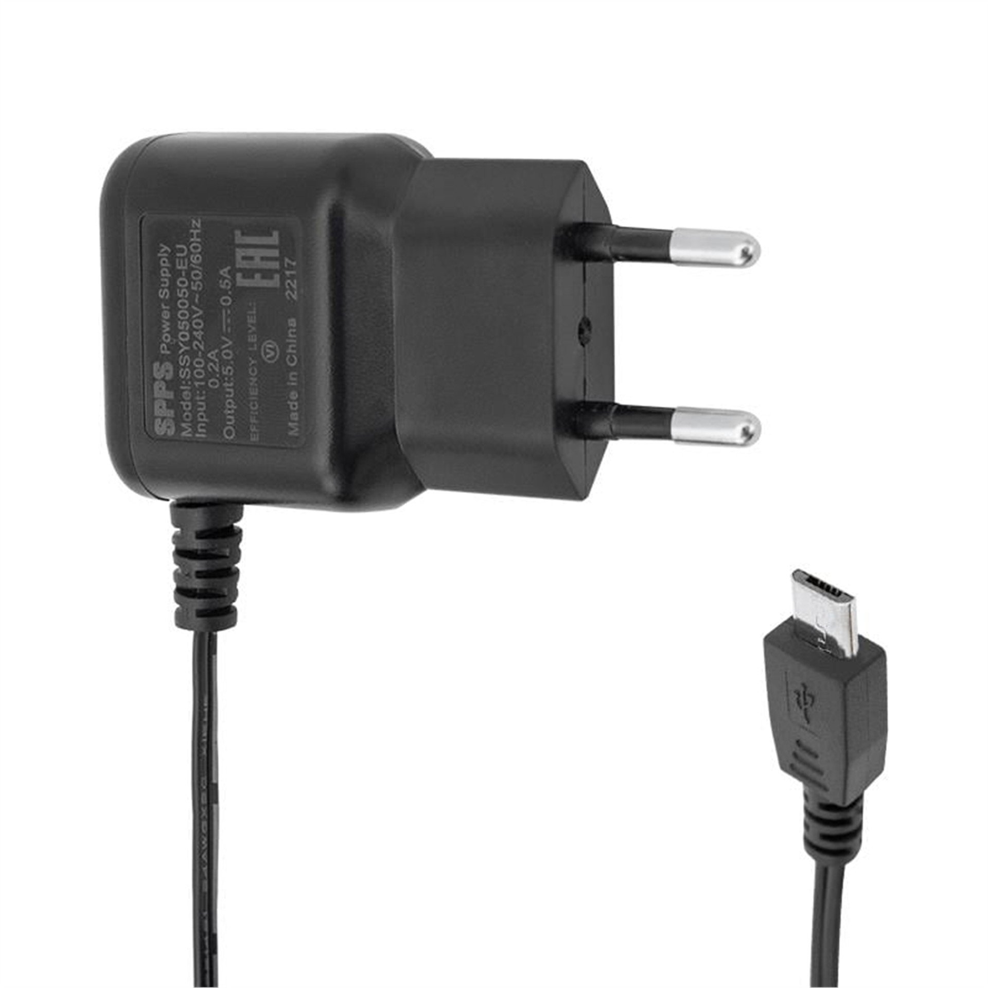 Powermaster Powermaster PM-14885 5 Volt 0.5 Amper Priz Tip Telsiz Telefon Şarj Adaptörü - Adaptörler