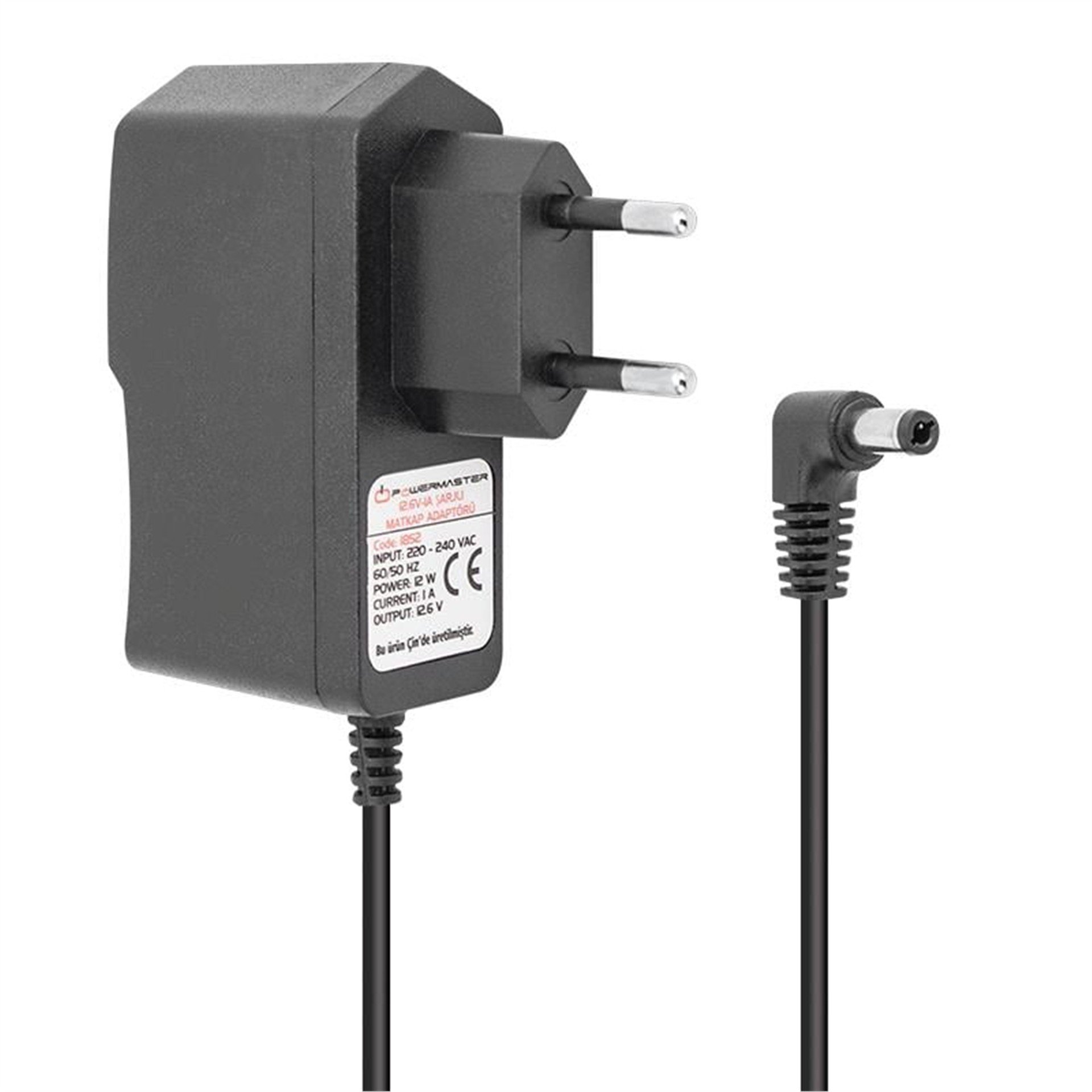 Powermaster Powermaster PM-1852 12.6 Volt - 1 Amper Şarjlı Matkap Adaptörü - Matkap Adaptörü