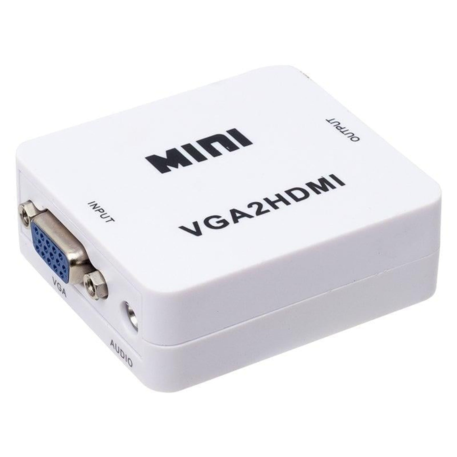 Powermaster PowerMaster PM-18698 VGA To HDMI Ses Girişli Mini Model Dönüştürücü - Çevirici Dağıtıcı