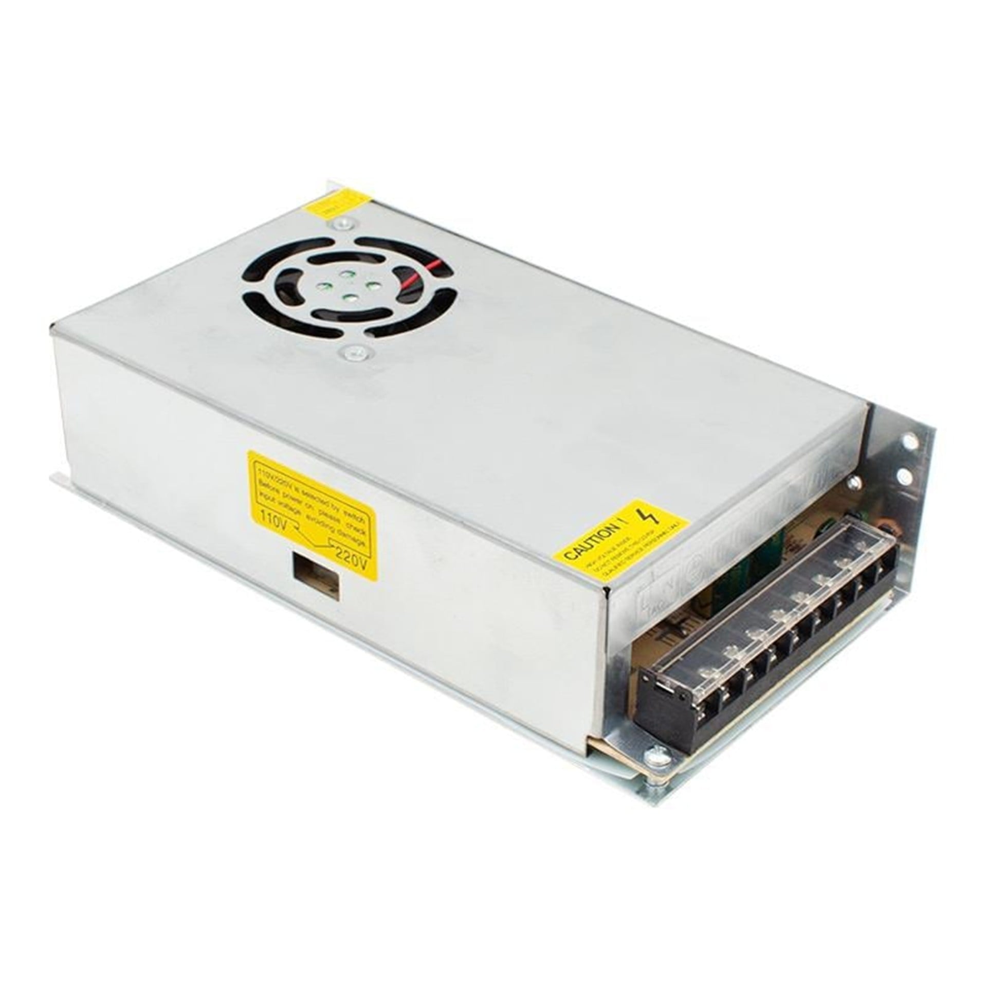Powermaster Powermaster PM-19313 24 Volt - 15 Amper - 360 Watt Fanlı Metal Kasa Adaptör - Adaptörler