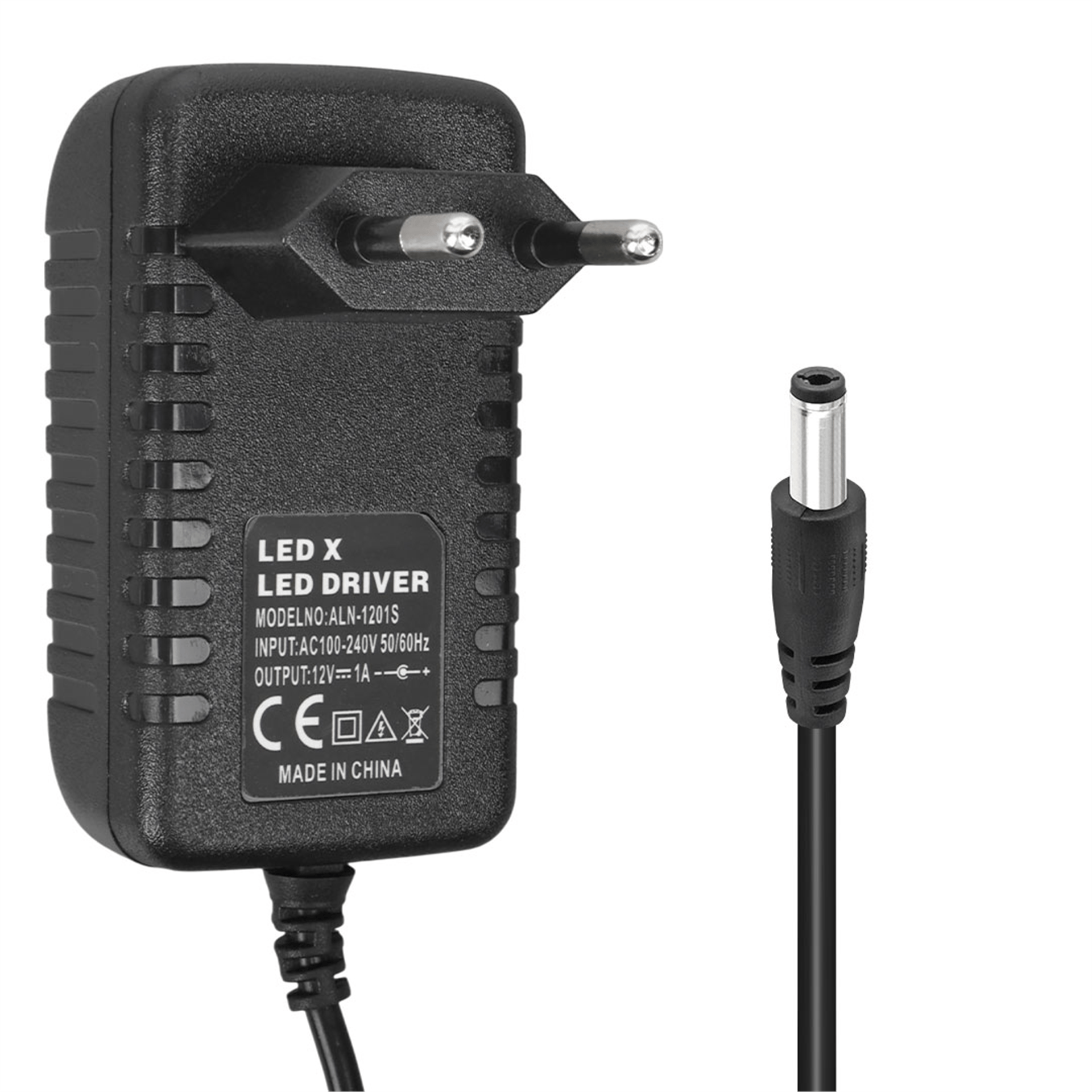 Powermaster Powermaster PM-2266 12 Volt - 1 Amper 5.5*2.5 Mm Uçlu Priz Tipi Matkap Şarj Adaptörü - Adaptörler