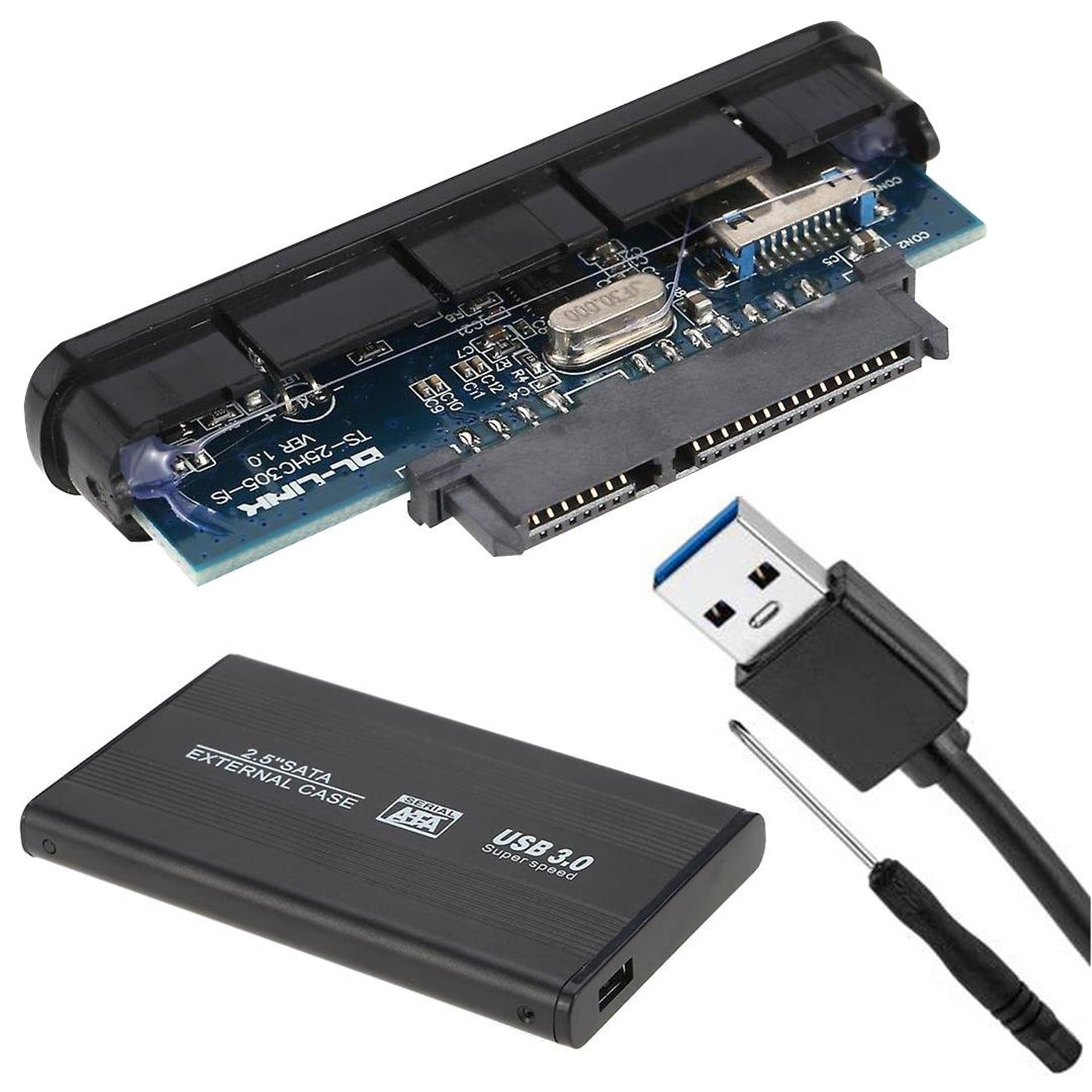 Powermaster PowerMaster PM-2461 2.5'' USB-A 3.0 Harici Sata Harddisk Kutusu Alüminyum - Harddisk Kutusu