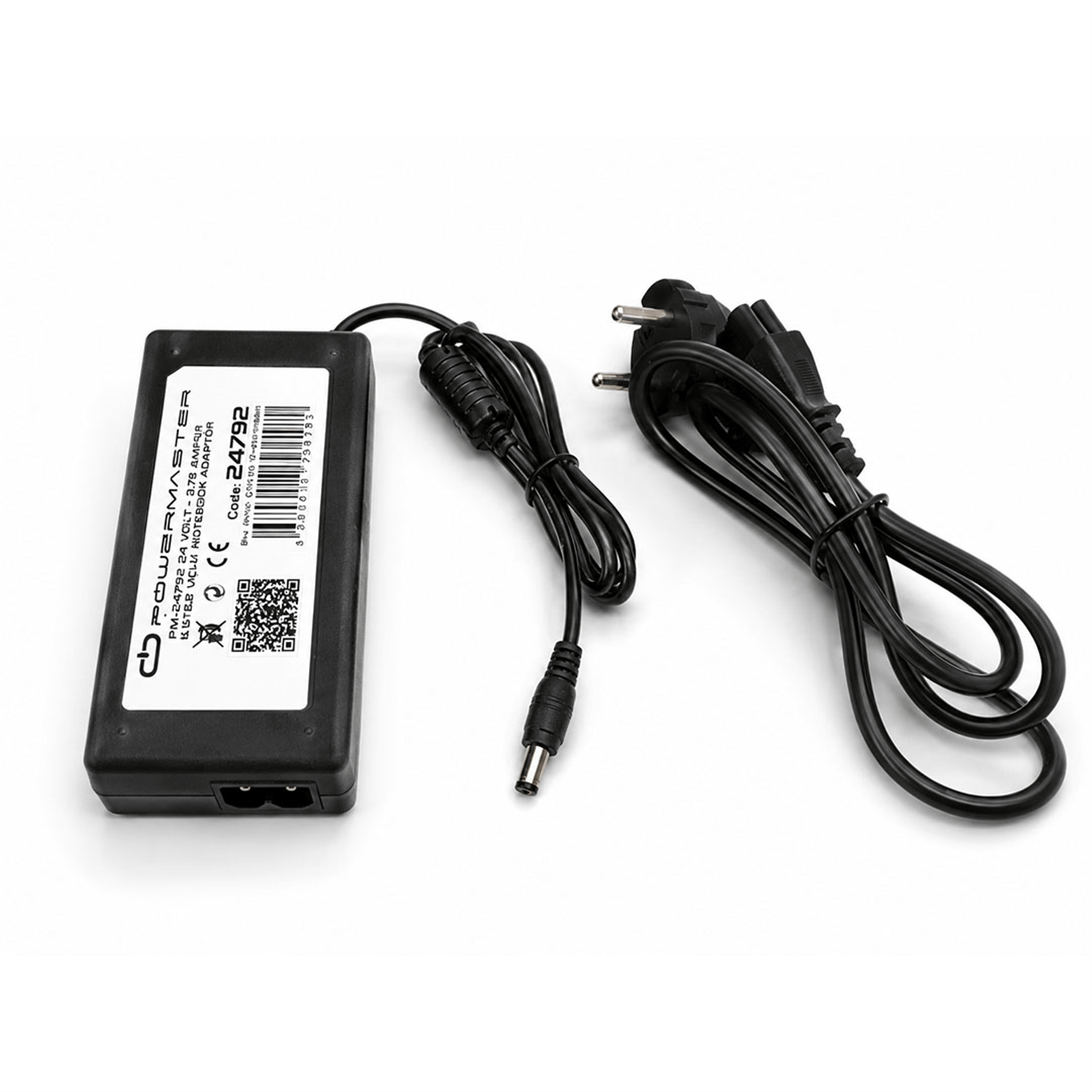Powermaster Powermaster PM-24792 24 Volt - 3.75 Amper 5.5*2.5 Mm Uçlu Notebook Adaptör - Laptop Adaptörleri