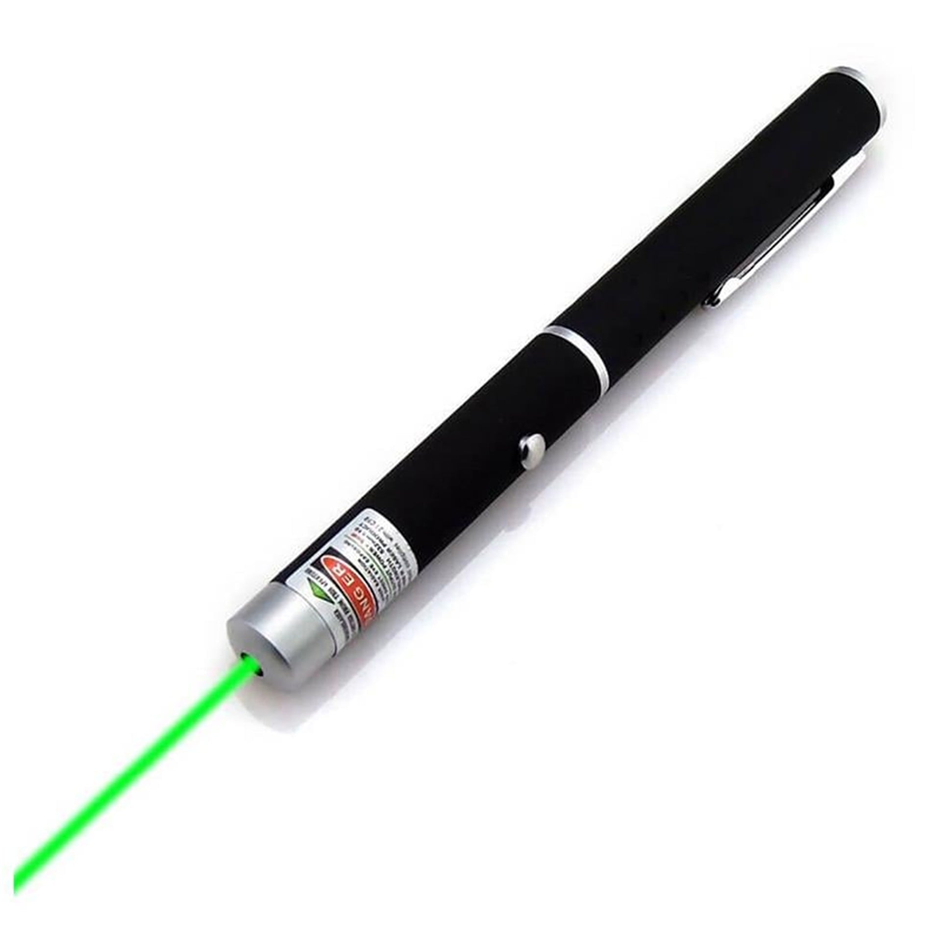 Powermaster Powermaster PM-2552 Pilli Tek Başlıklı Güçlü Yeşil Lazer Pointer - Fener ve Işıldaklar