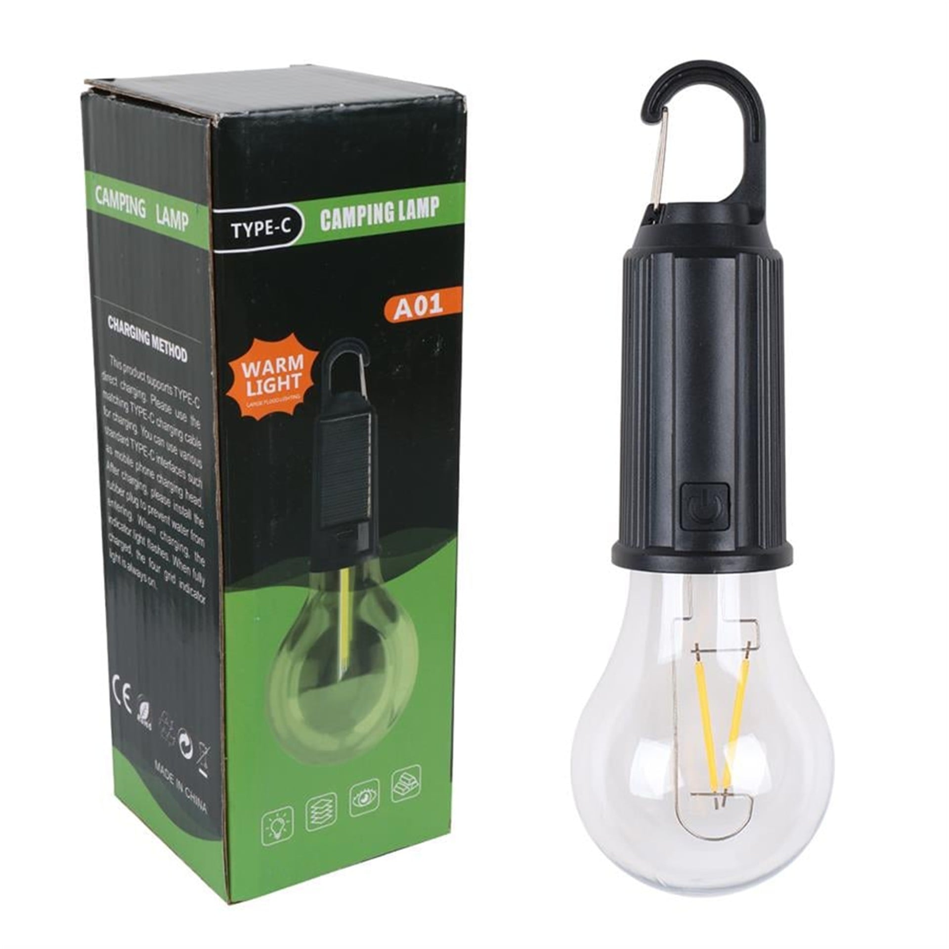 Powermaster PowerMaster PM-26264 Solar Ledli Ampul - Led Ampul Aydınlatma