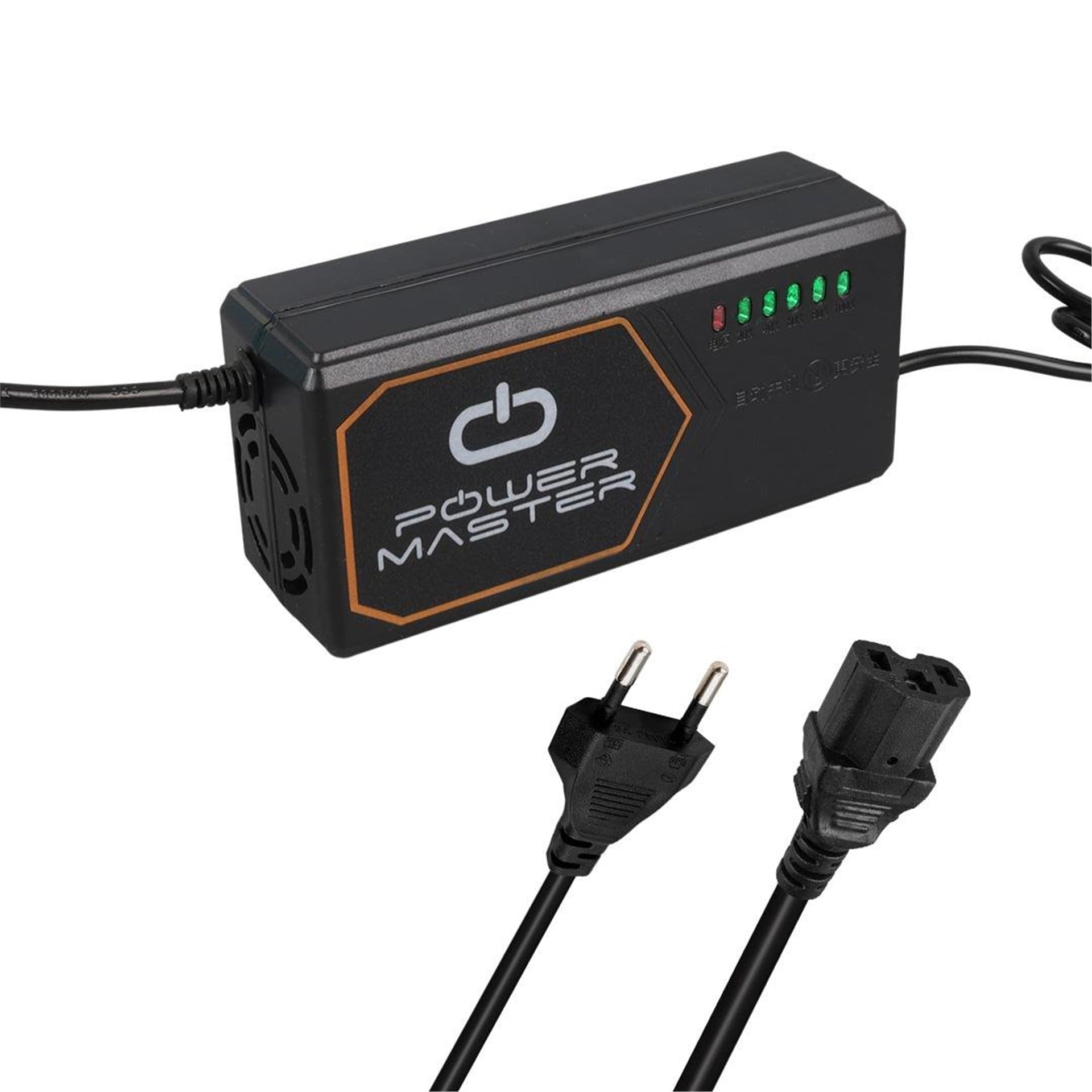 Powermaster Powermaster PM-31174 24 Volt - 20 Amper C16 Uçlu Elektrikli Bisiklet Şarj Cihazı - Elektrikli Bisiklet Şarj Cihazı