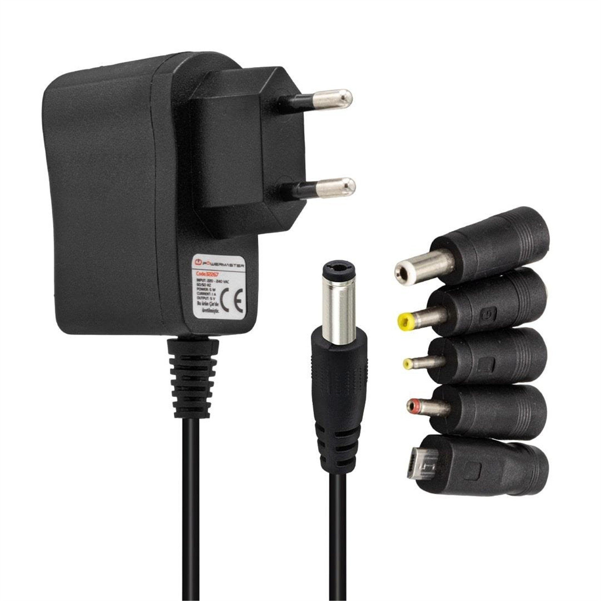 Powermaster Powermaster PM-32267 5 Volt - 1 Amper 4 Uçlu Universal Modem Adaptörü - Adaptörler