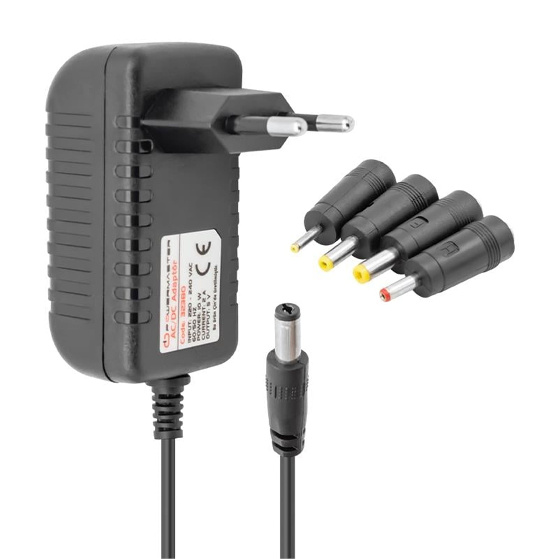 Powermaster Powermaster PM-32380 5 Volt - 2 Amper 5 Uçlu Universal Çok Amaçlı Adaptör - Adaptörler