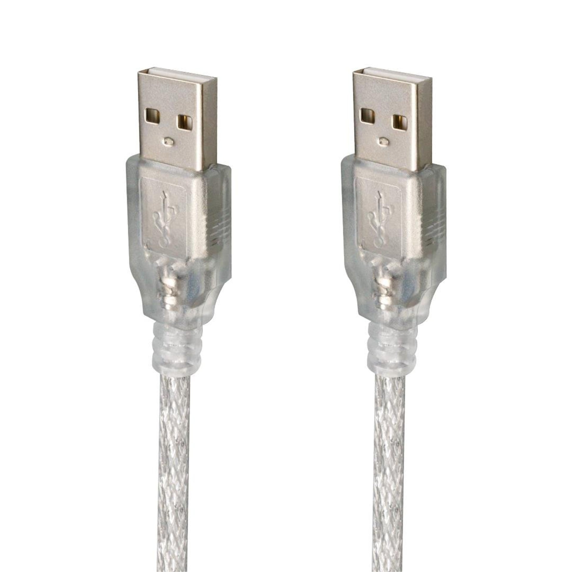 Powermaster Powermaster PM-3264 Şeffaf 1.5 Metre Usb Erkek-Erkek Kablo - Diğer Kablo Çeşitleri