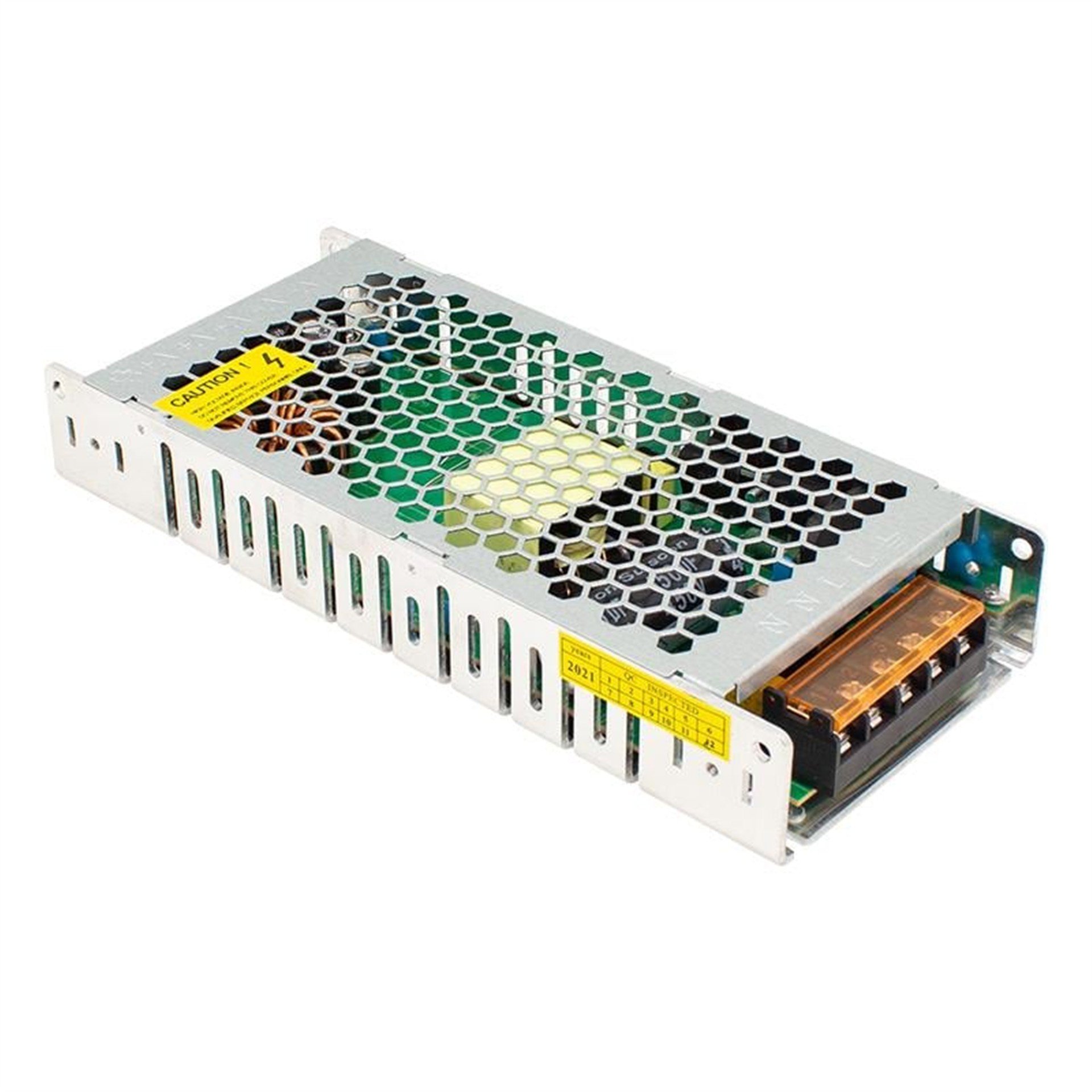 Powermaster Powermaster PM-33297 5 Volt - 80 Amper - 400 Watt Slim Metal Kasa Adaptör (P10 Paneller İçin) - Metal Kasa Adaptörler