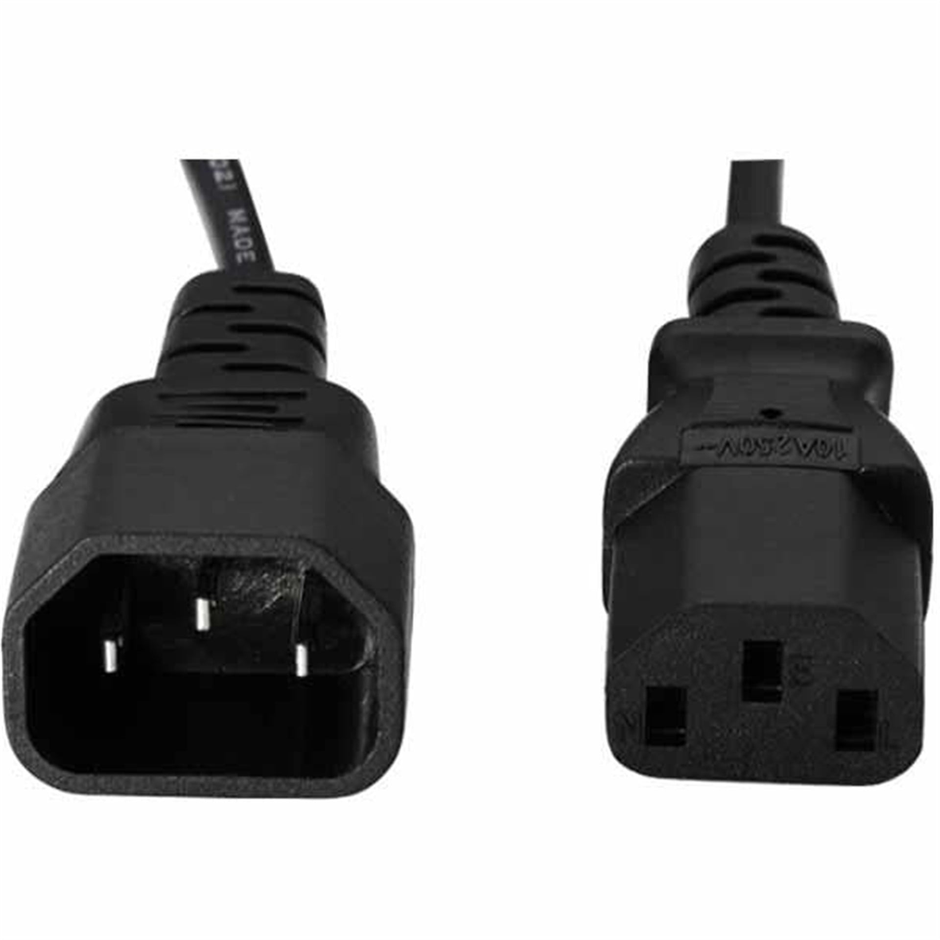Powermaster PowerMaster PM-567 C14 C13 Power Güç Kablosu Ara Uzatma 3x0.75mm 1.8 Metre UPS PDU Kablosu (10A 250V) - Power Güç Kabloları
