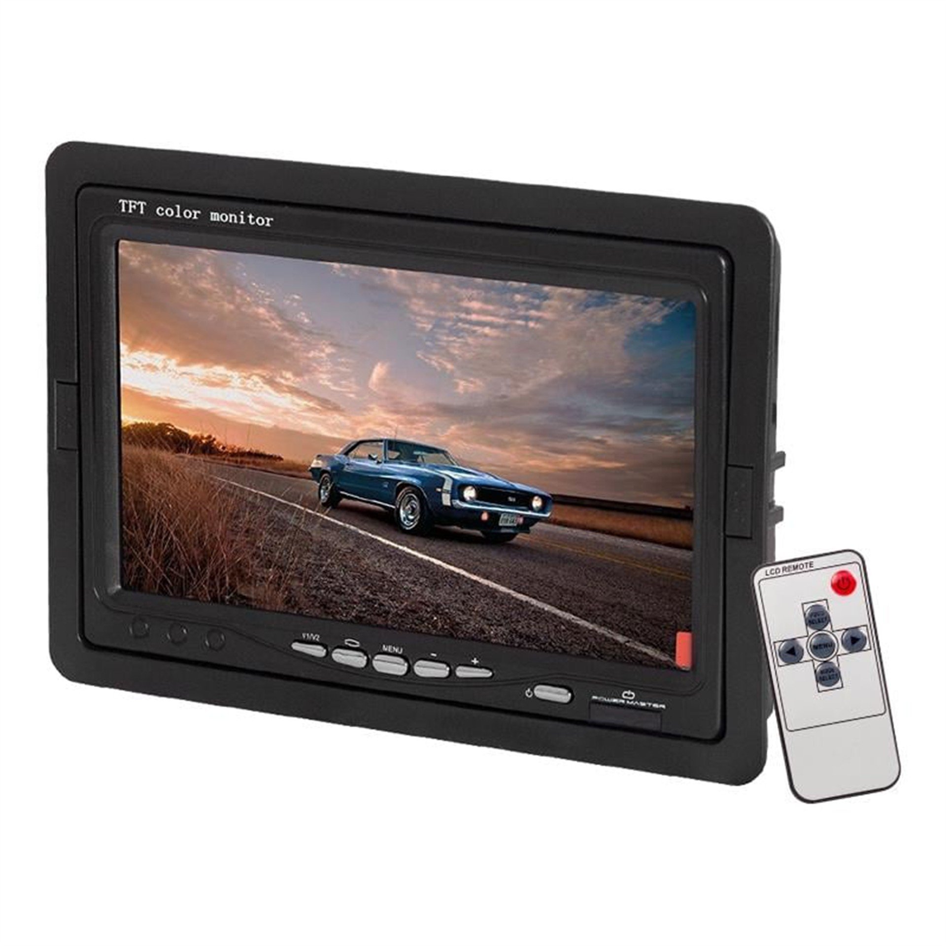 Powermaster Powermaster PM-6592 7\'\' Tetiklemeli TFT-Led Monitör - Araç Tv Monitör