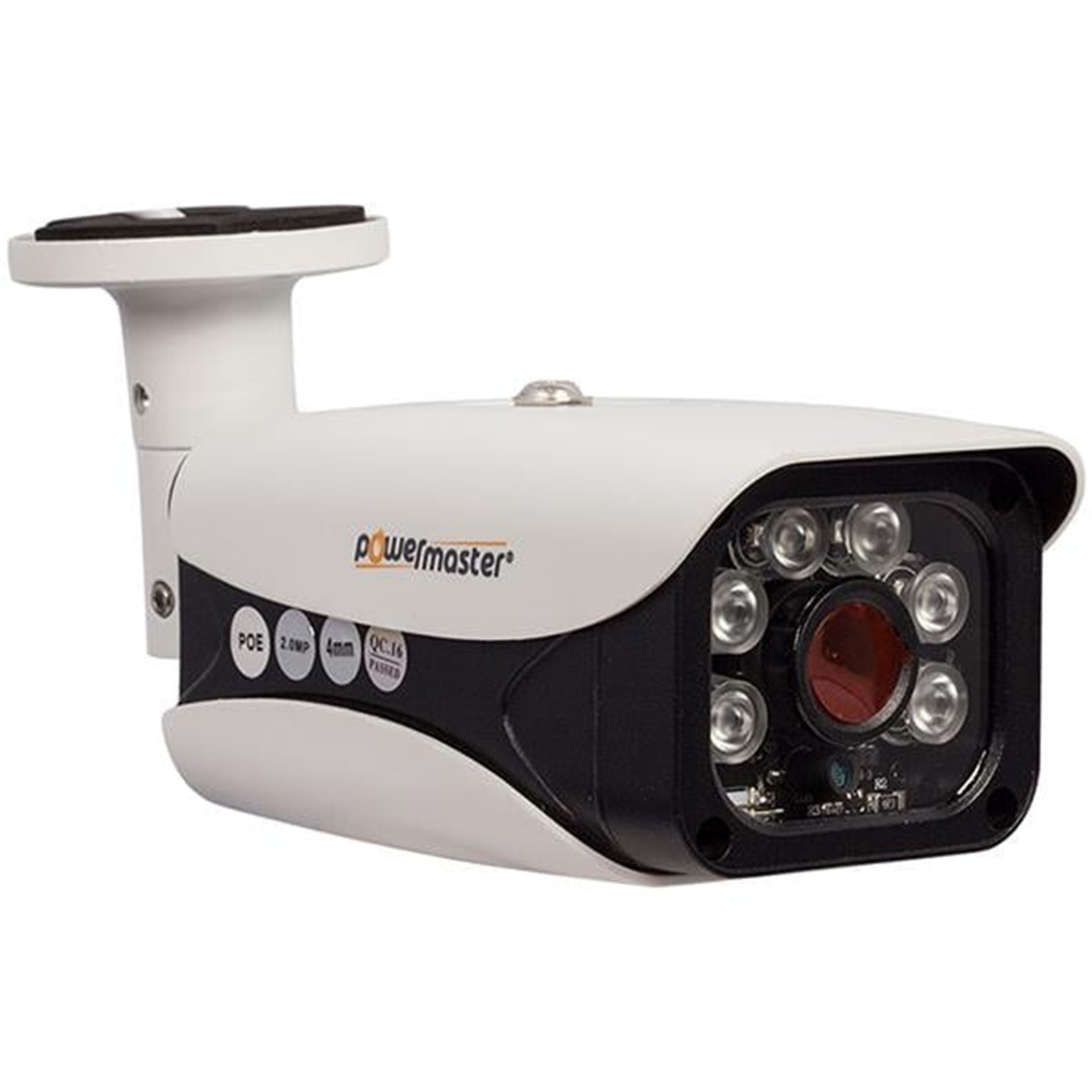 Powermaster Powermaster PM-IP675 2 Mp 4 Mm 6 Array Led 30 Mt IP Poe Bullet Kamera - IP Kameralar