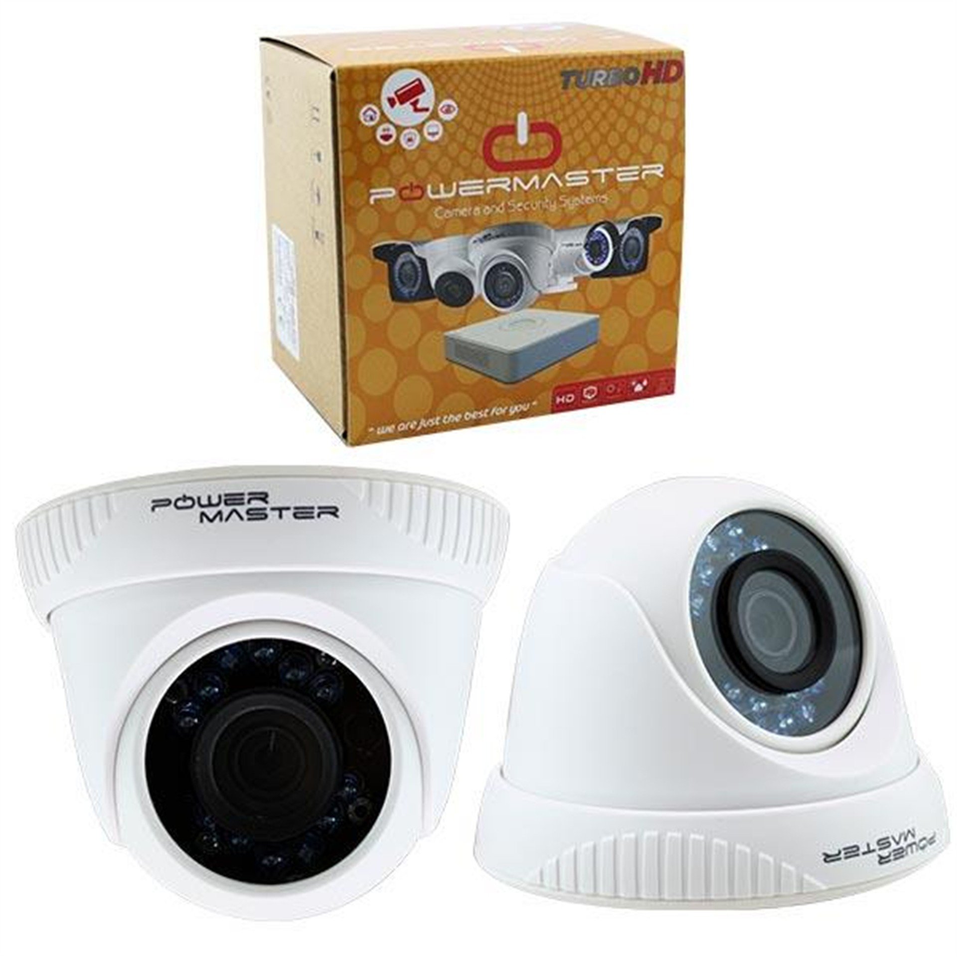 Powermaster Powermaster PM-TBCOT/PF 1 MP 4 in 1 Dome Kamera - AHD Kameralar