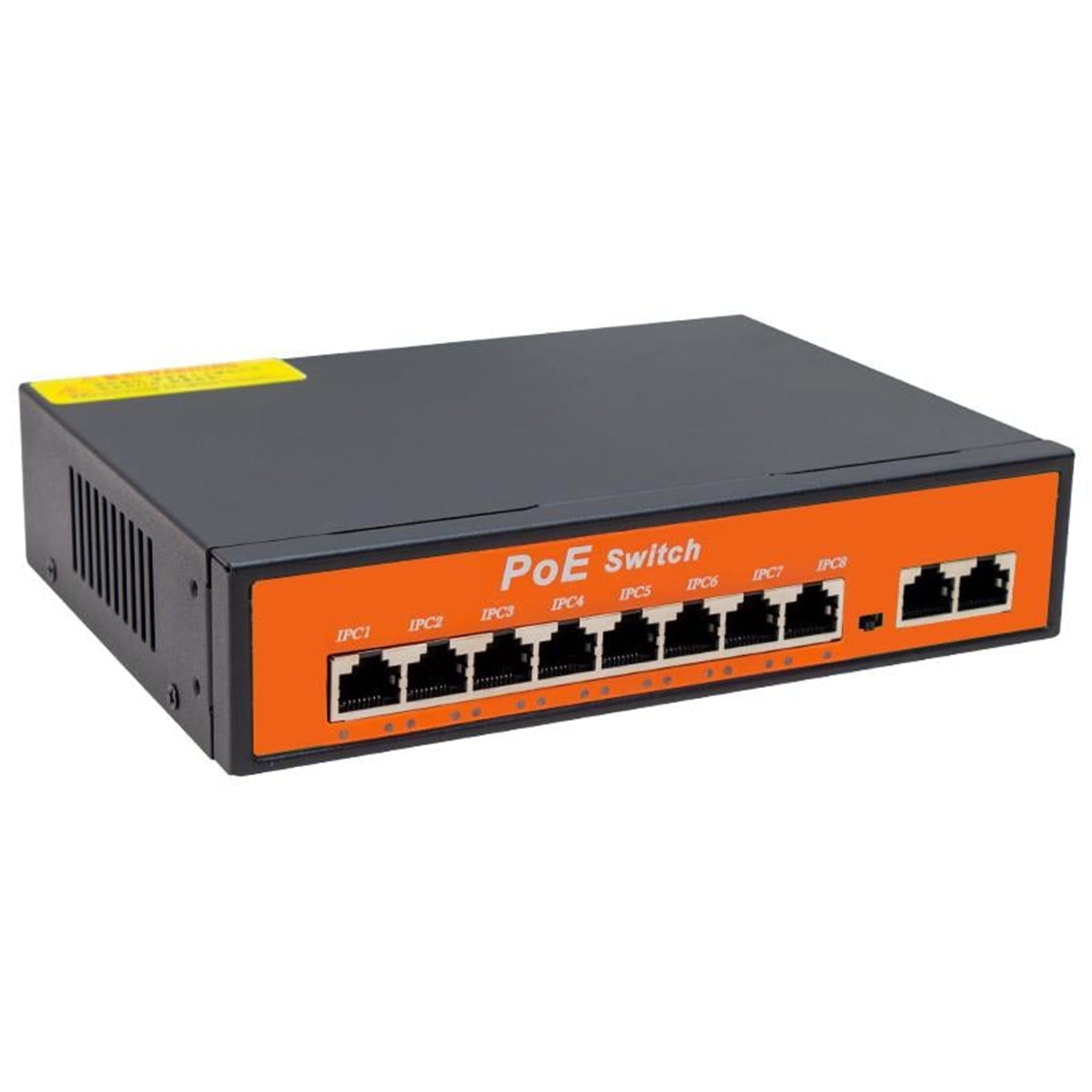 Powermaster Powermaster POE8+2 96W 10/100 MBPS Poe Ethernet Switch - Ethernet Switch