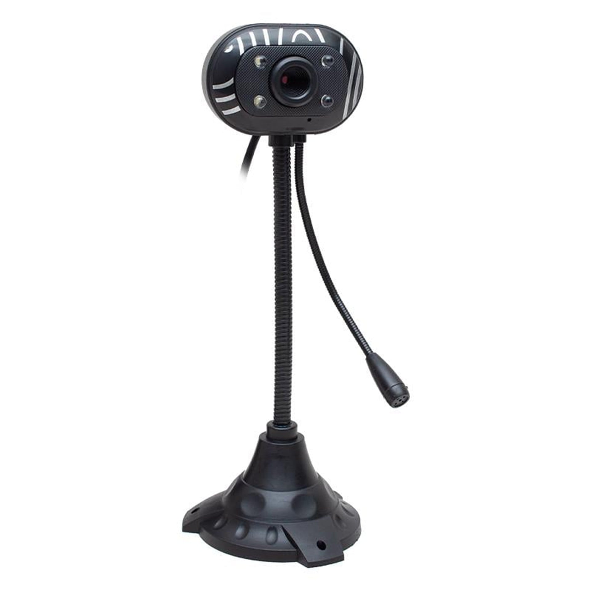 Powermaster Powermaster PWR-2967 Cmos Sensörlü 4 Ledli Mikrofonlu 640x480P  2 MP Usb Webcam Pc Kamera - Web Kamera