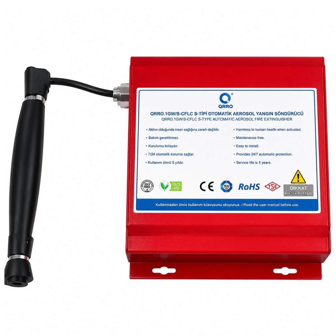 POWERMASTER QRRO.1GW/S-CFLC S-TİPİ OTOMATİK AEROSOL YANGIN SÖNDÜRÜCÜ