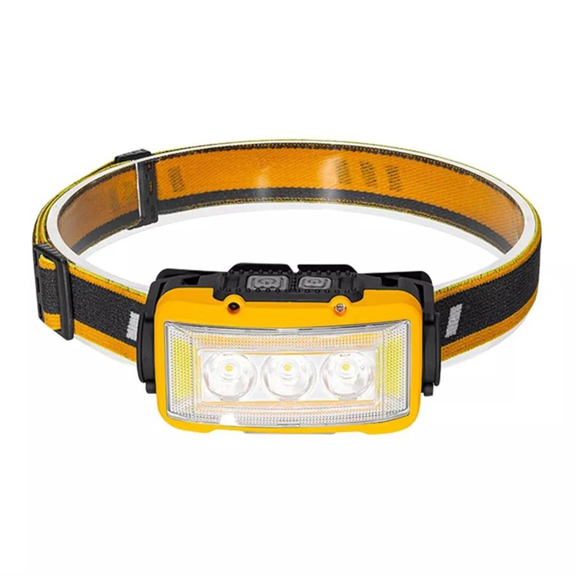 Powermaster PowerMaster S03 Sarı Sensörlü Kafa Lambası - Ledli Lambalar