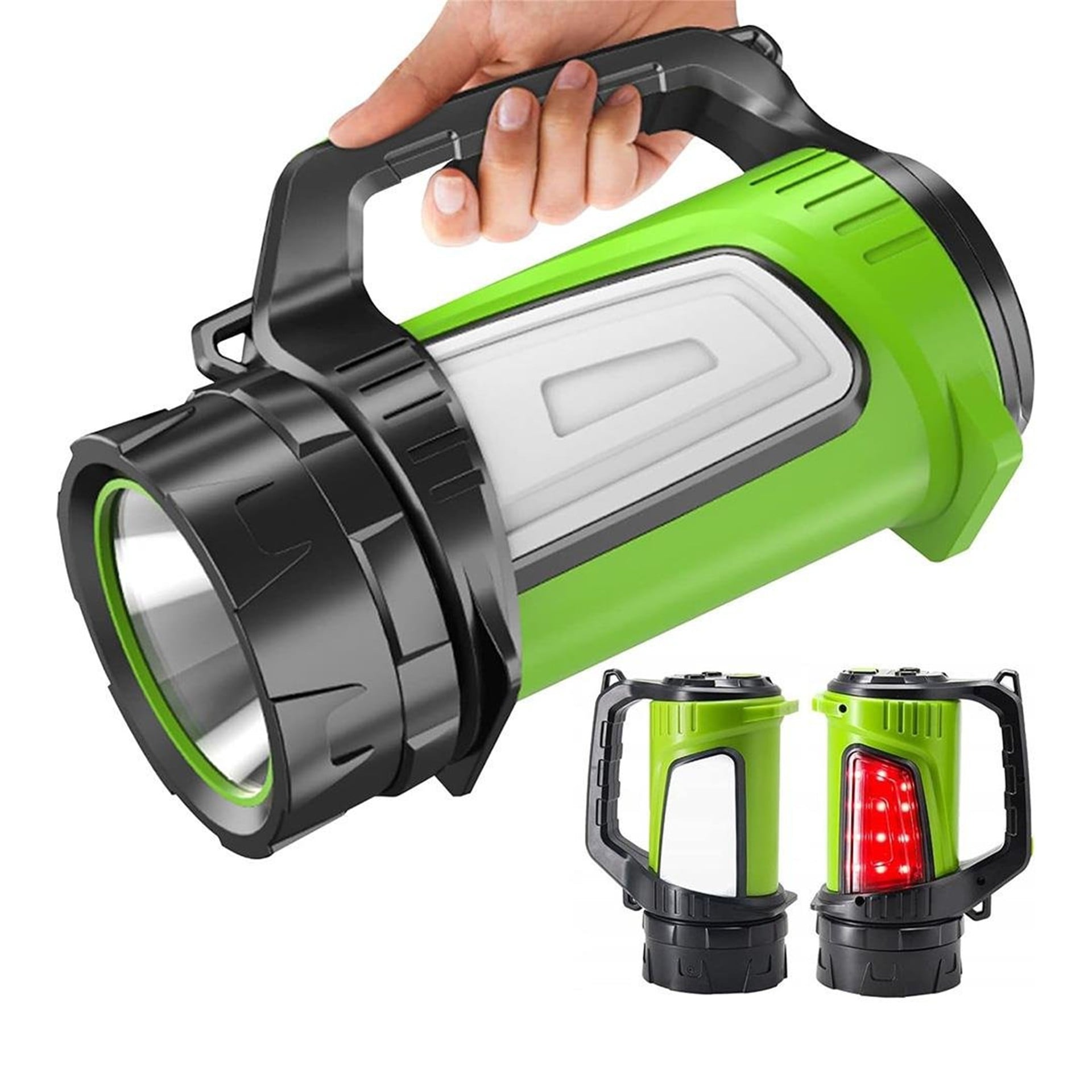 Powermaster Powermaster Şarjlı Ledli Uzun Menzilli Kamp Tipi Işıldak Fener  JS-881B - Fener ve Işıldaklar