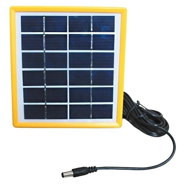 Powermaster Single Solar 6 Volt 2 Watt Tekli Solar Panel (140*130*17Mm)