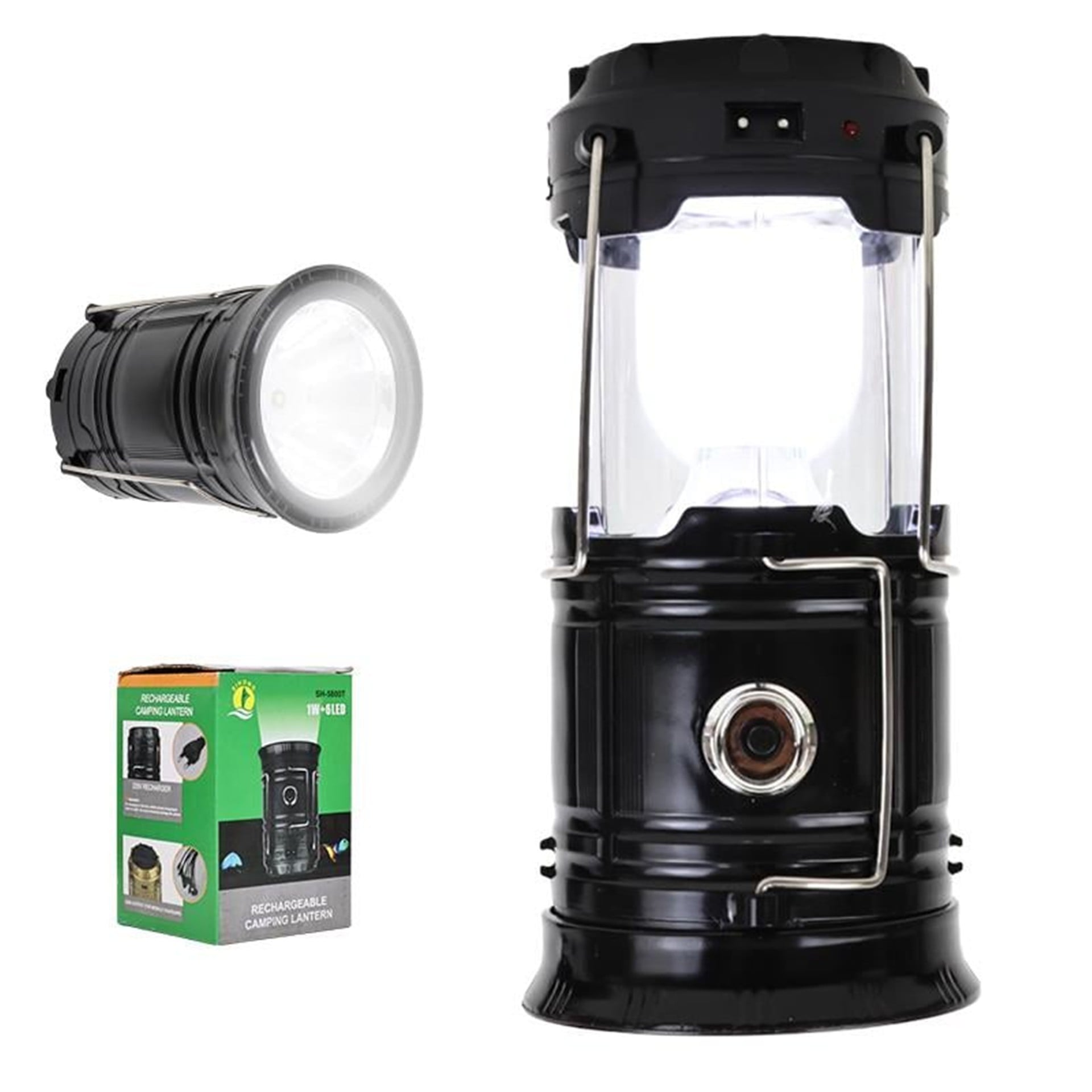 Powermaster Powermaster Solar Şarjlı Kamp Lambası Sh-5800t 1w 6led - Fener ve Işıldaklar