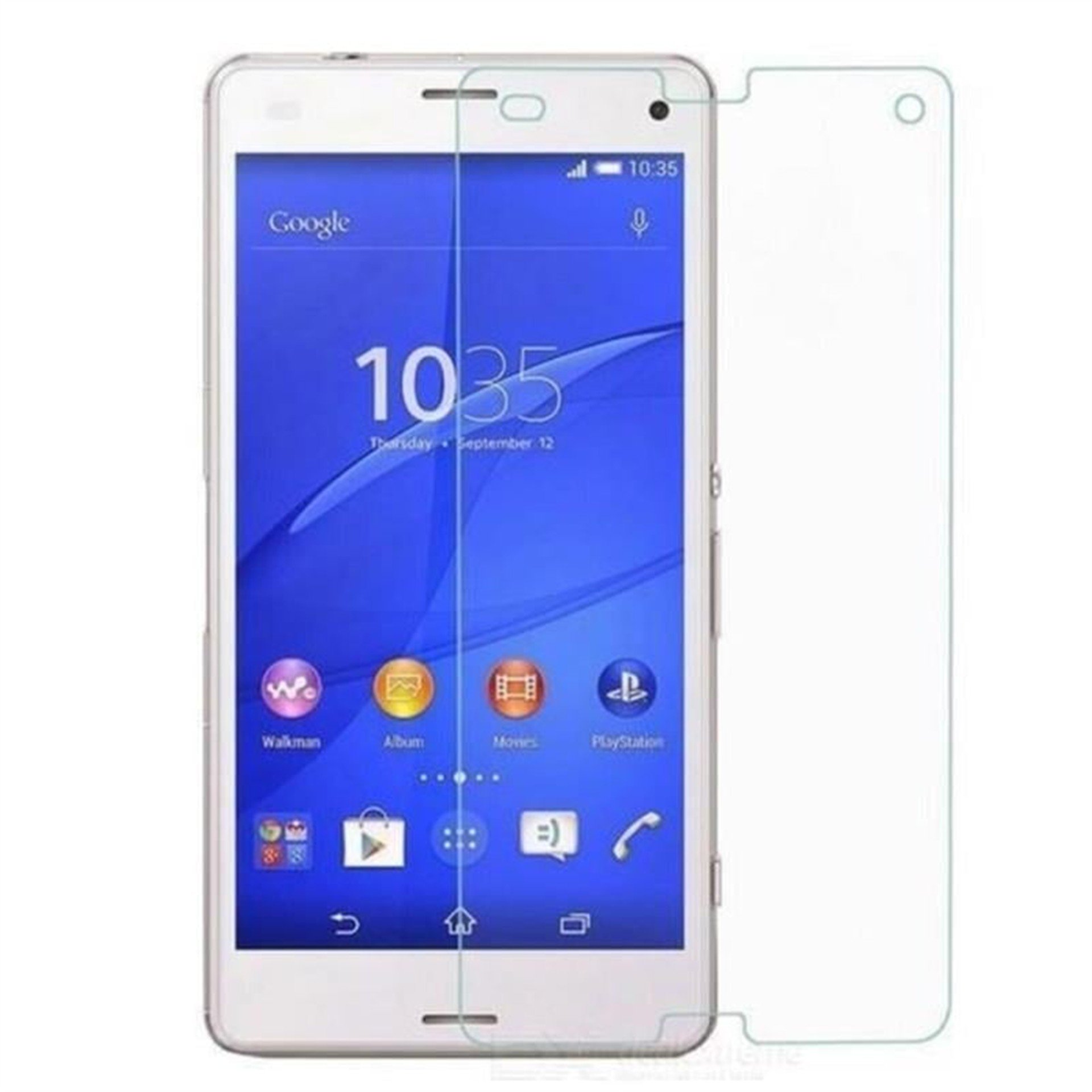 Powermaster Powermaster Sony Z3 Telefon Kırılmaz Ekran Koruyucu - Kırılmaz Ekran Koruyucu