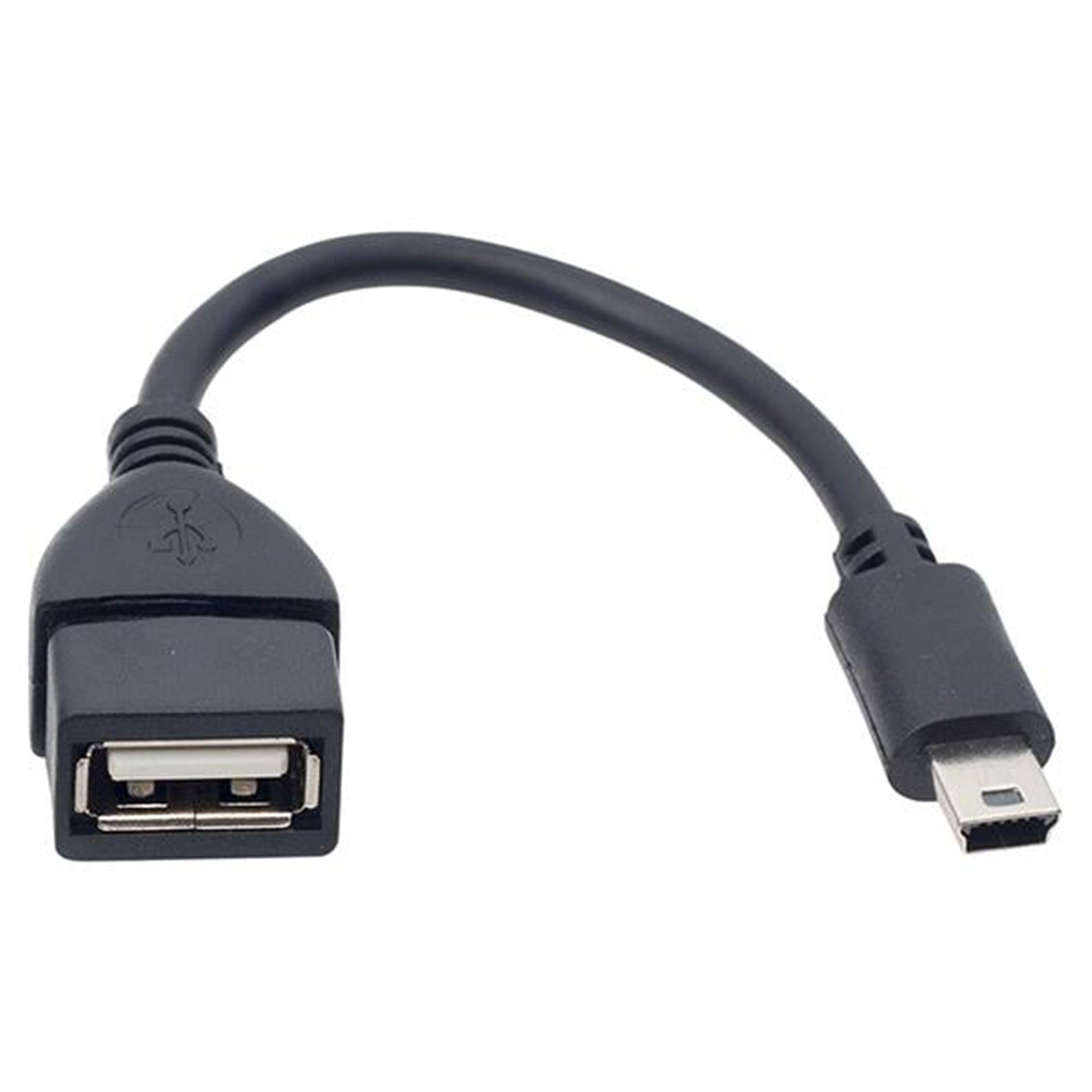Powermaster Powermaster USB 15 Cm Mini 5P OTG Data Kablosu - Çevirici ve Dönüştürücü