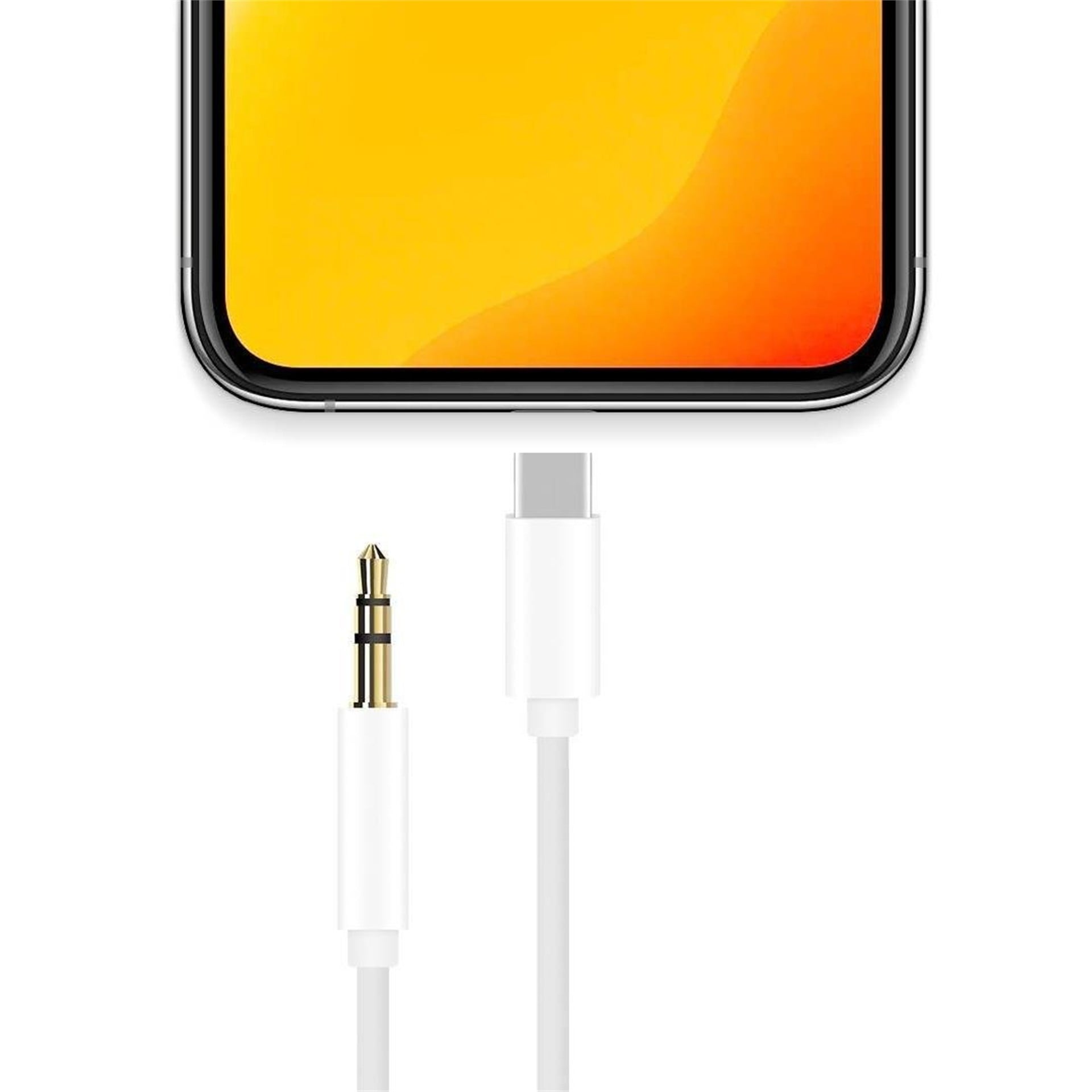 Powerway Powerway AC06 TYPE-C TO 3.5mm AUX Kulaklık Jack Çevirici 1 Metre - Cep Telefonu Aksesuarları