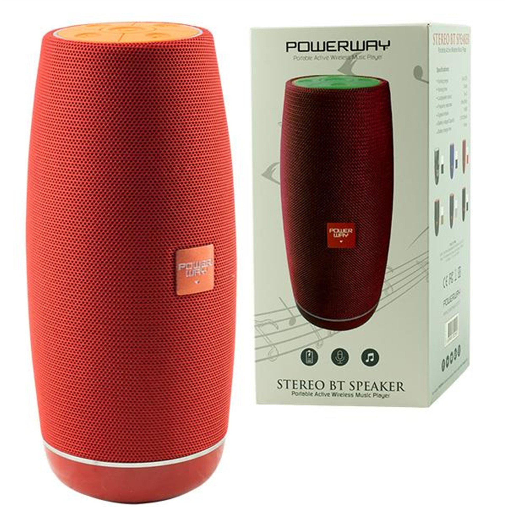 Powerway Powerway Blt-2013 Usb+Sd+Bluetooth Özellikli Wıreless Taşınabilir Speaker - Hoparlör - Ses Sistemleri