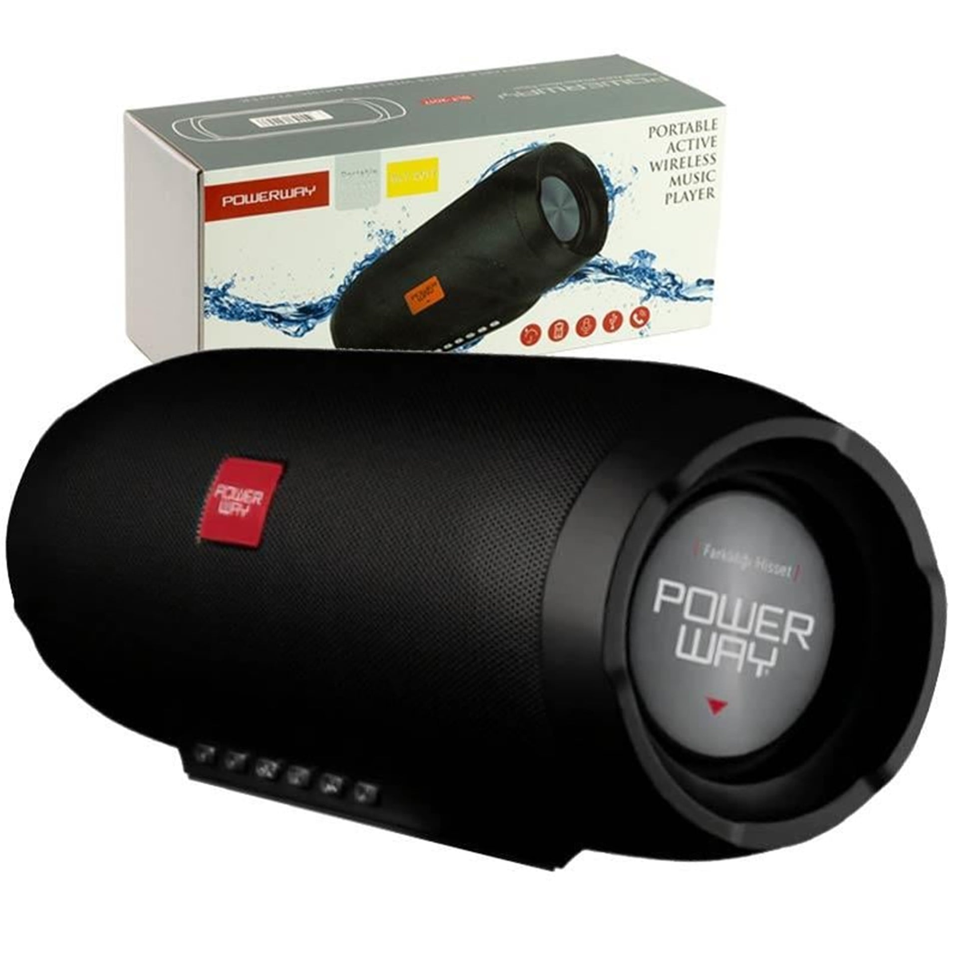 Powerway Powerway Blt-2017 Usb+Sd+Bluetooth Özellikli Wıreless Taşınabilir Speaker - Hoparlör - Ses Sistemleri