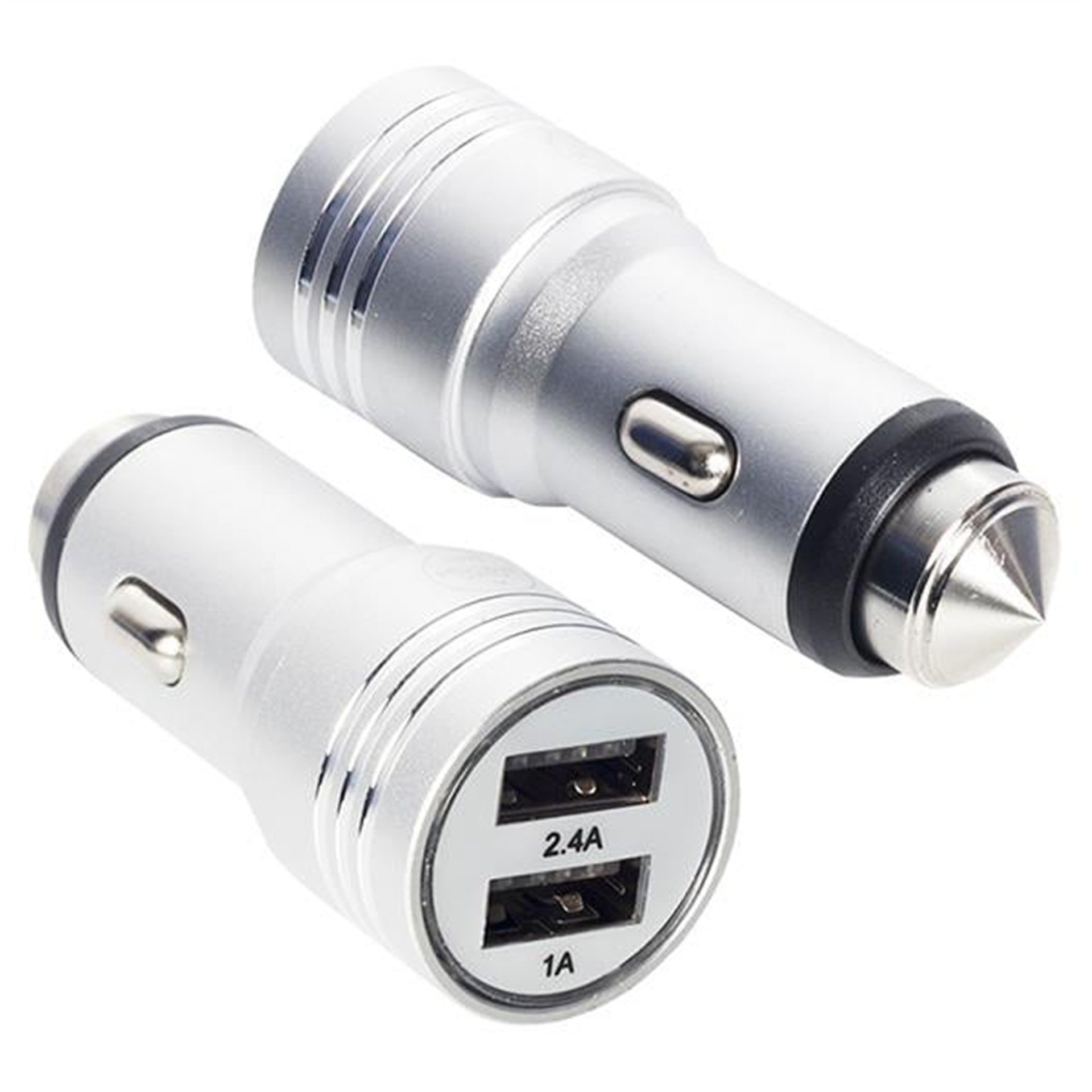 Powerway Powerway X-633 Çift Usb'li 3.1 Amper Metal Çakmaklık Araç Şarj Cihazı - Şarj Cihazları