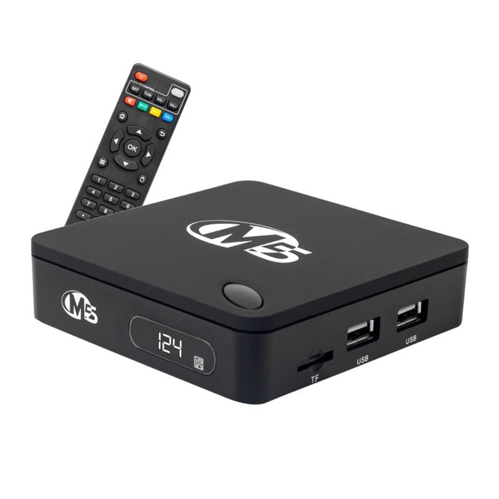 Riosat Riosat M5 2Gb Ram 16Gb Flash 64 Bit Quad-Core S905X 4K Android 9 Tv Box - Wifi Uydu Alıcısı