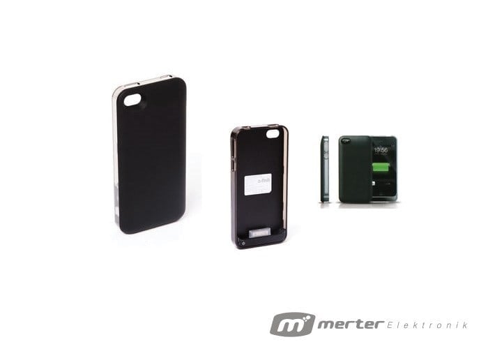 S-LINK IP-700 IPHONE 4/4S KILIF+BATARYA ŞARJ (SİYAH*BEYAZ)