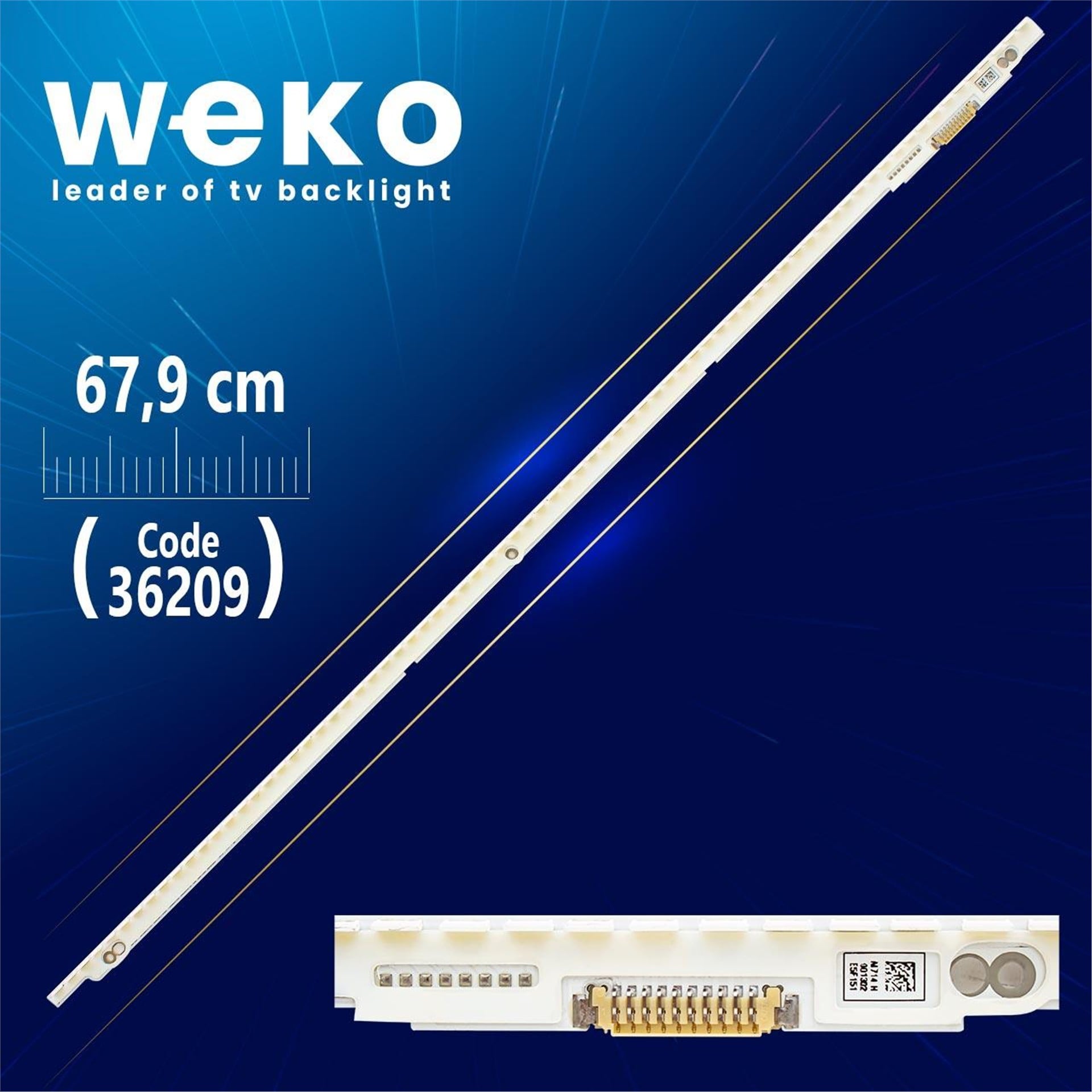 Weko Samsung 2012SVS55 7032NNB LEFT76 PV 3D REV1.1 120317 (67.9 CM) 76 LED - Tv Led Bar - Tv Led Bar